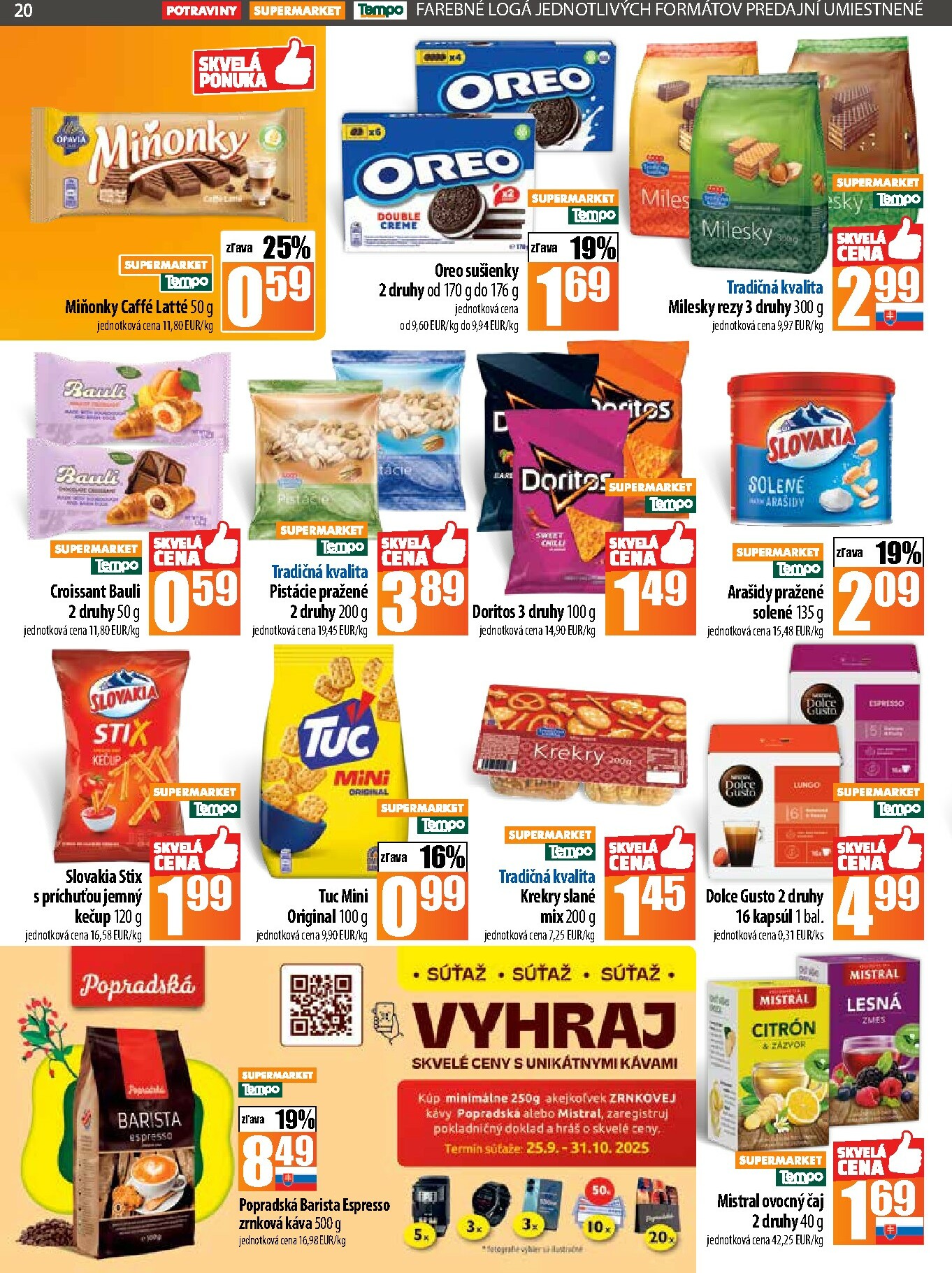 coop-jednota - Leták COOP Jednota - Tempo platný od 09.10. do 15.10. - page: 20
