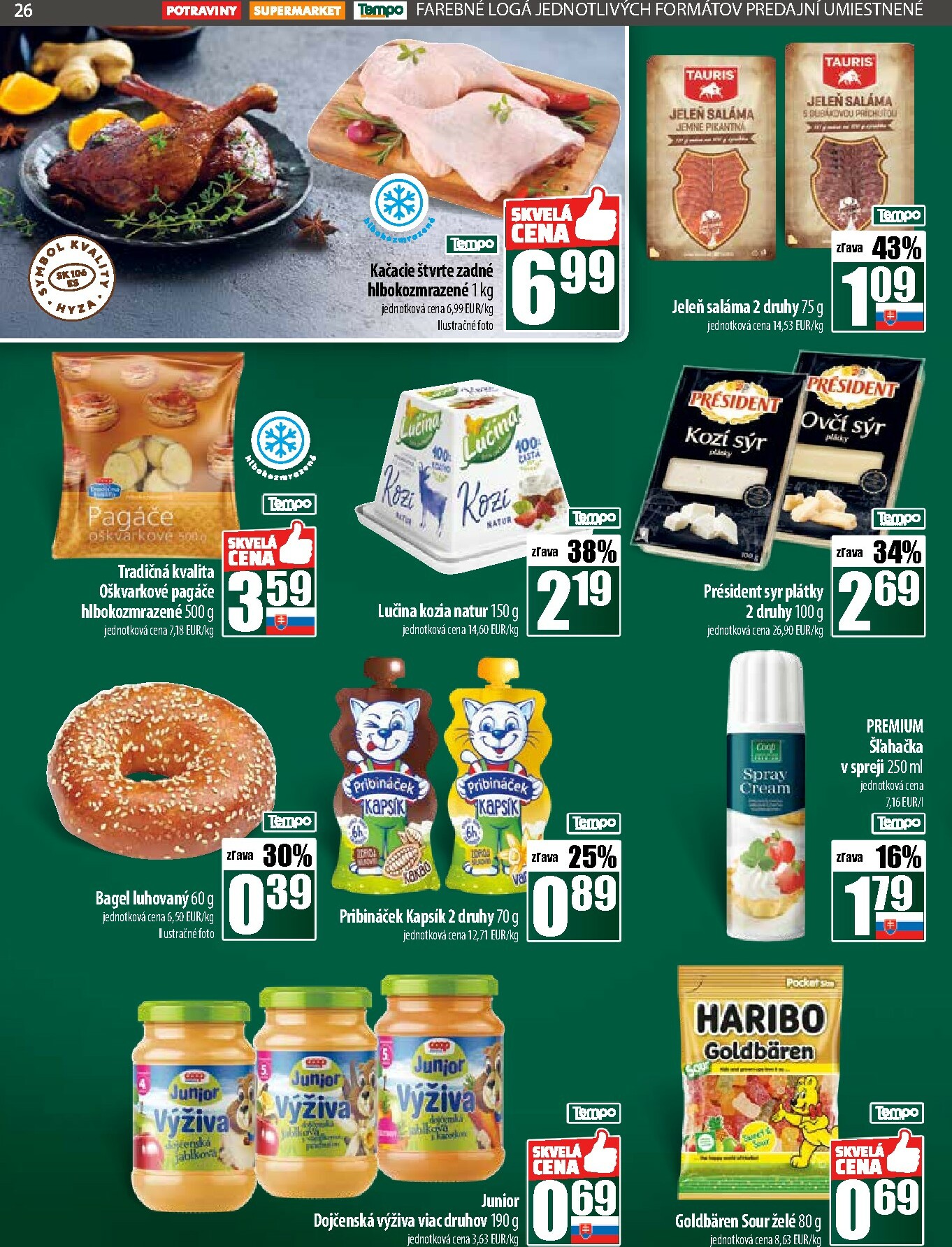 coop-jednota - Leták COOP Jednota - Tempo platný od 09.10. do 15.10. - page: 26