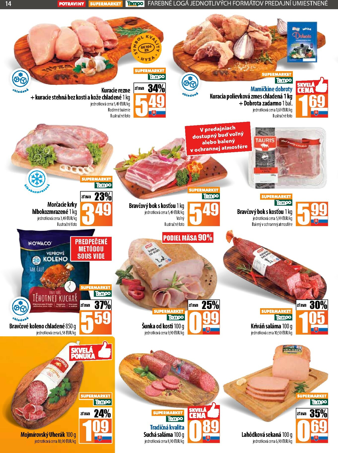coop-jednota - Leták COOP Jednota - Tempo platný od 09.10. do 15.10. - page: 14