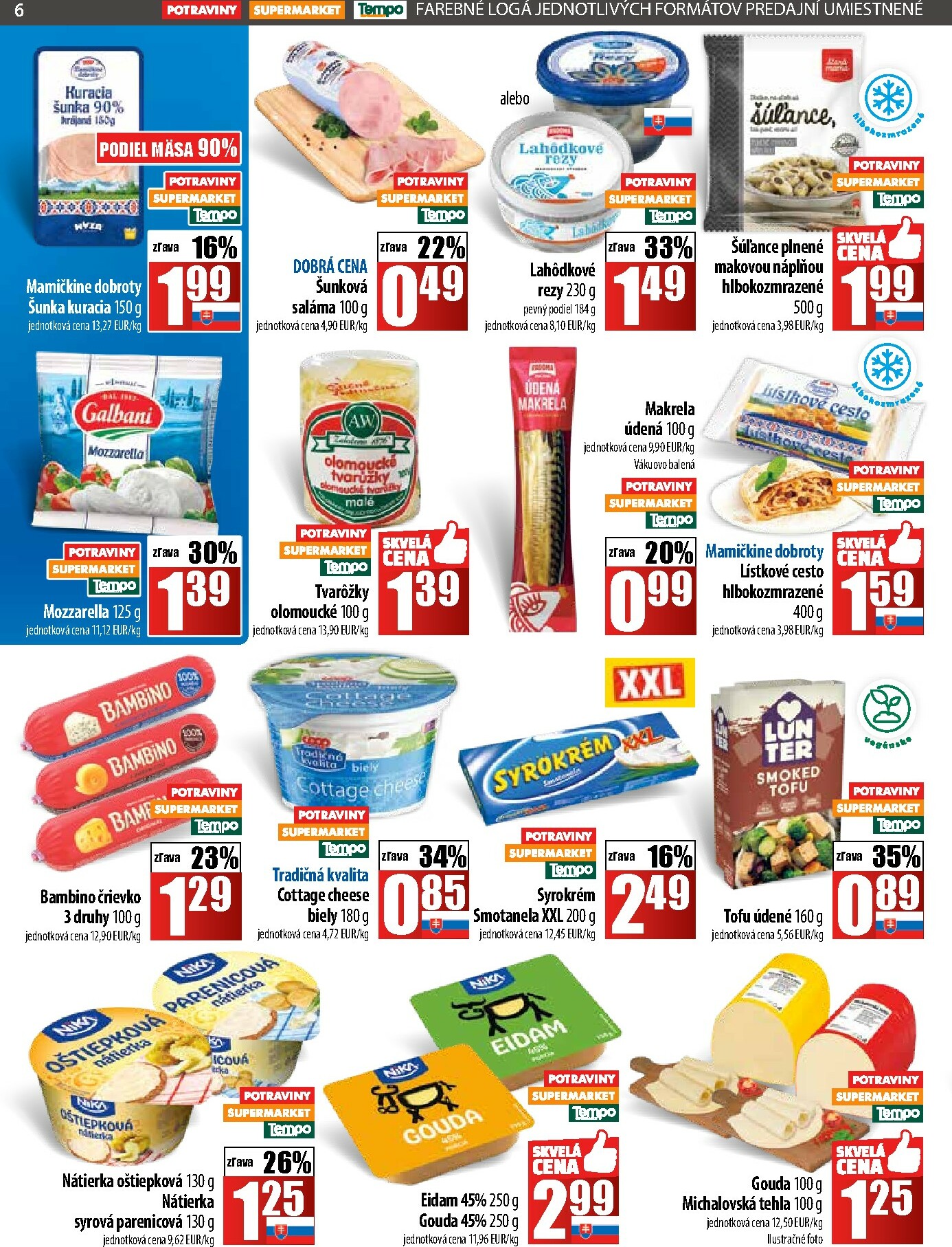 coop-jednota - Leták COOP Jednota - Tempo platný od 09.10. do 15.10. - page: 6