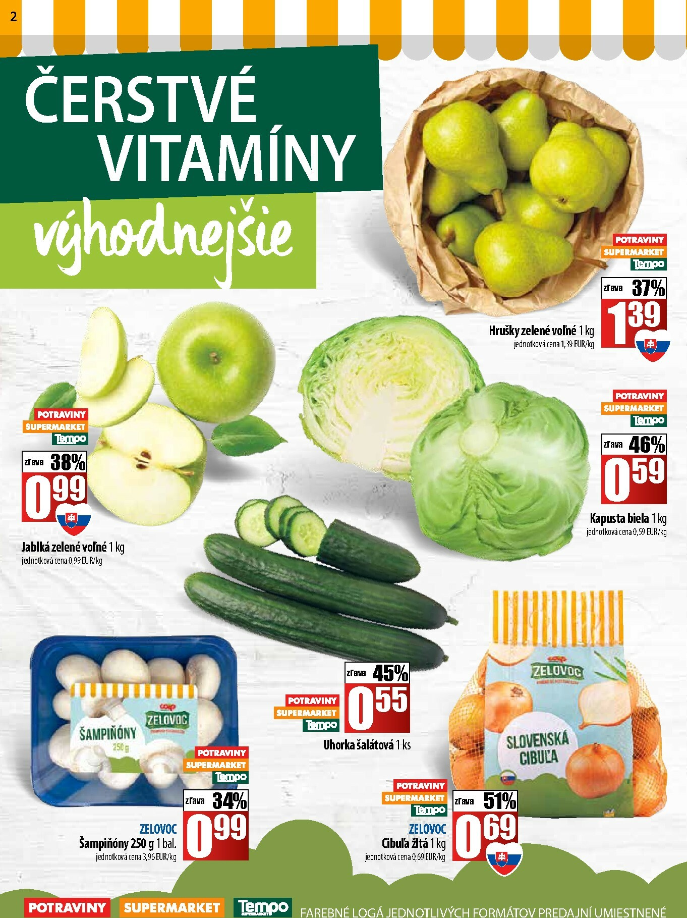 coop-jednota - Leták COOP Jednota - Tempo platný od 09.10. do 15.10. - page: 2