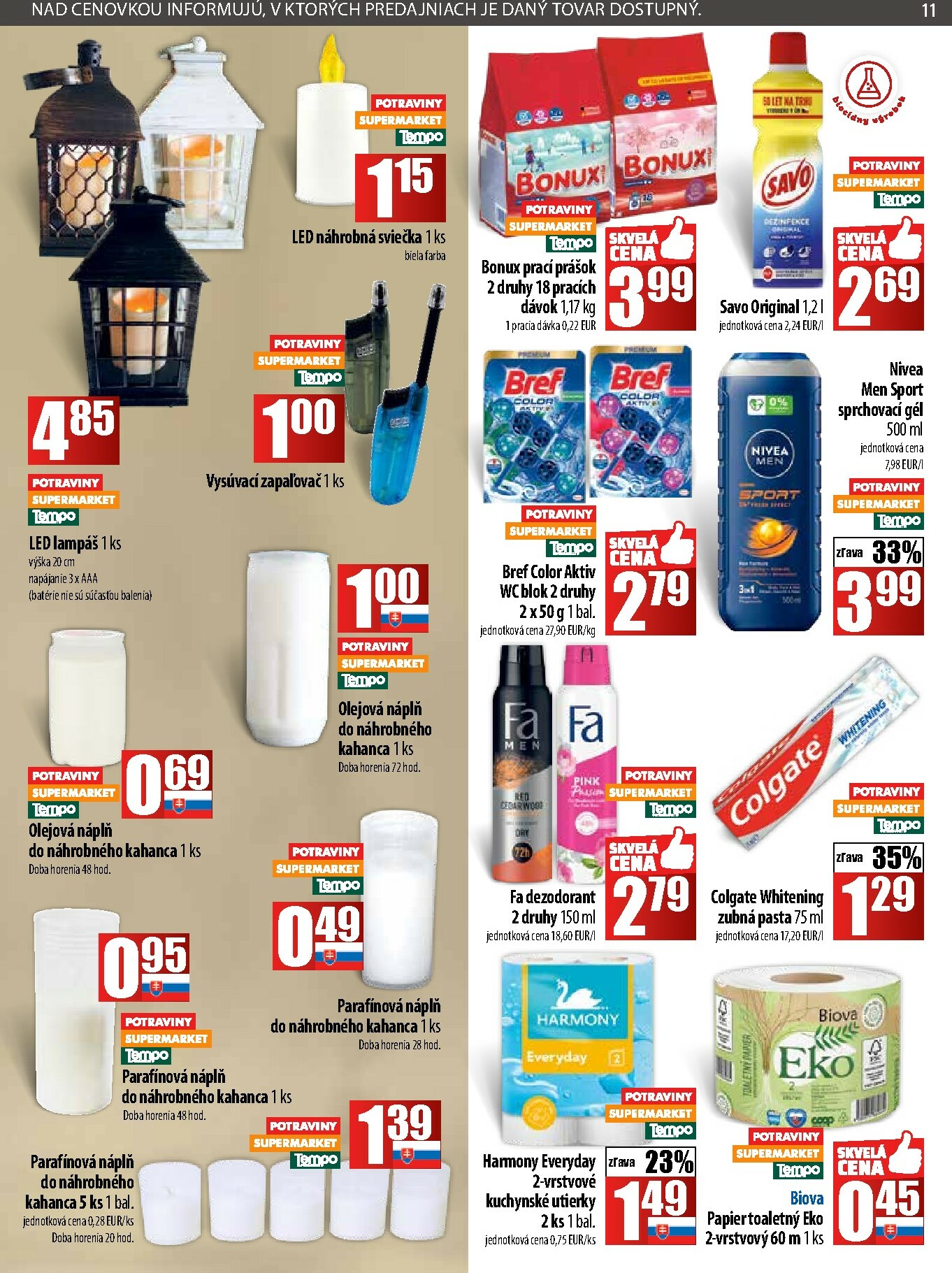 coop-jednota - Leták COOP Jednota - Tempo platný od 09.10. do 15.10. - page: 11