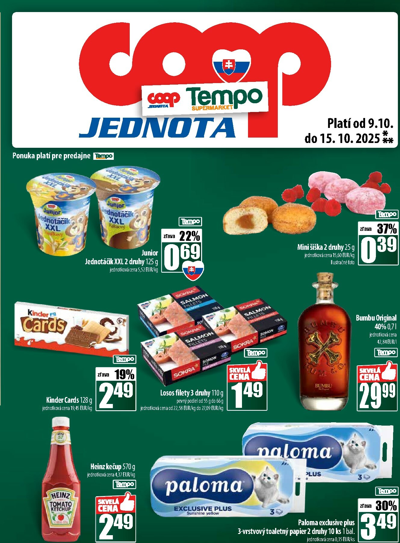 coop-jednota - Leták COOP Jednota - Tempo platný od 09.10. do 15.10. - page: 25