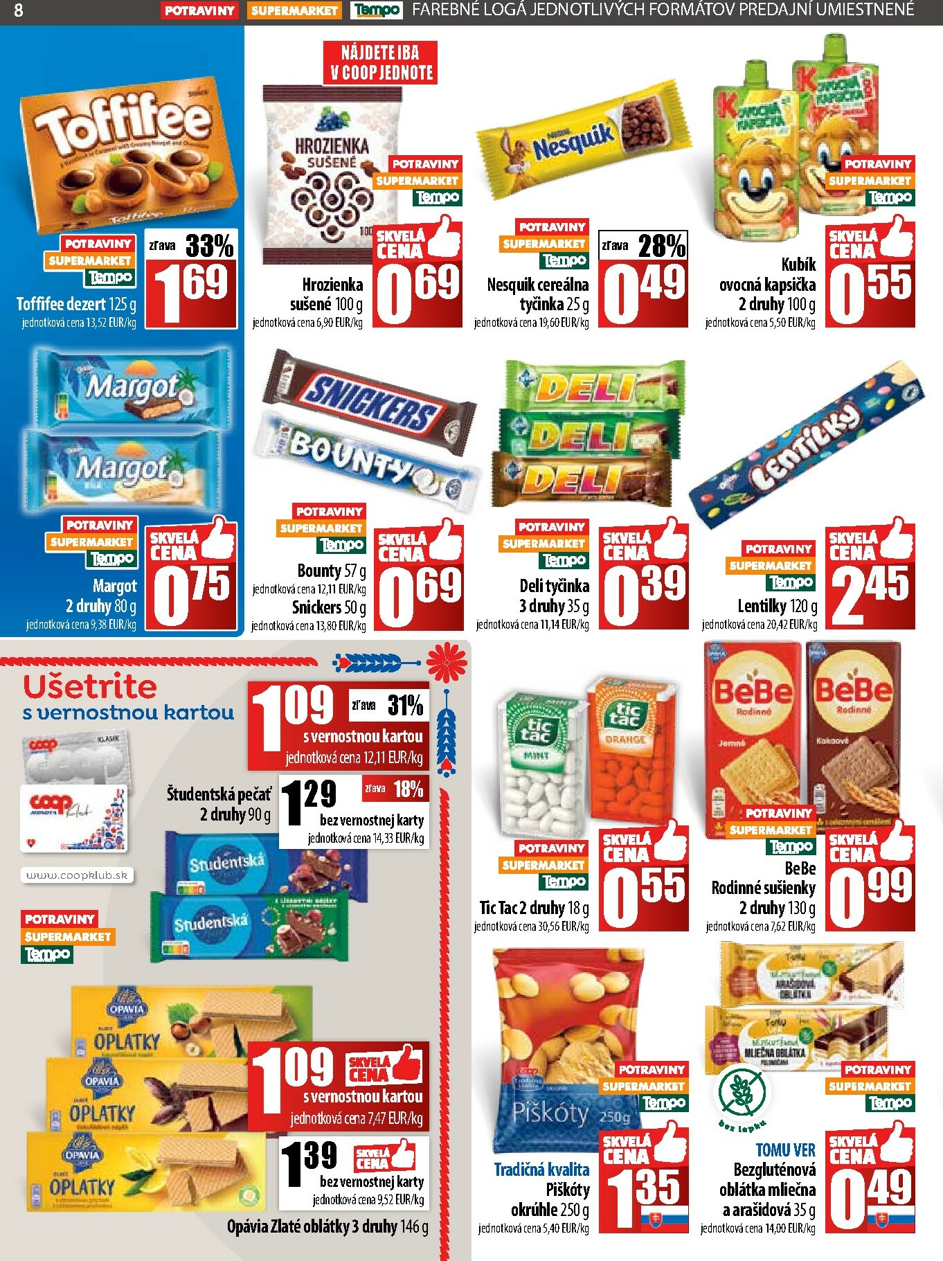 coop-jednota - Leták COOP Jednota platný od 16.10. do 22.10. - page: 8