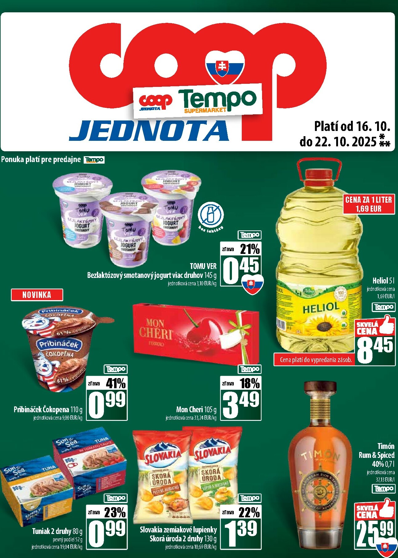 coop-jednota - Leták COOP Jednota platný od 16.10. do 22.10. - page: 25