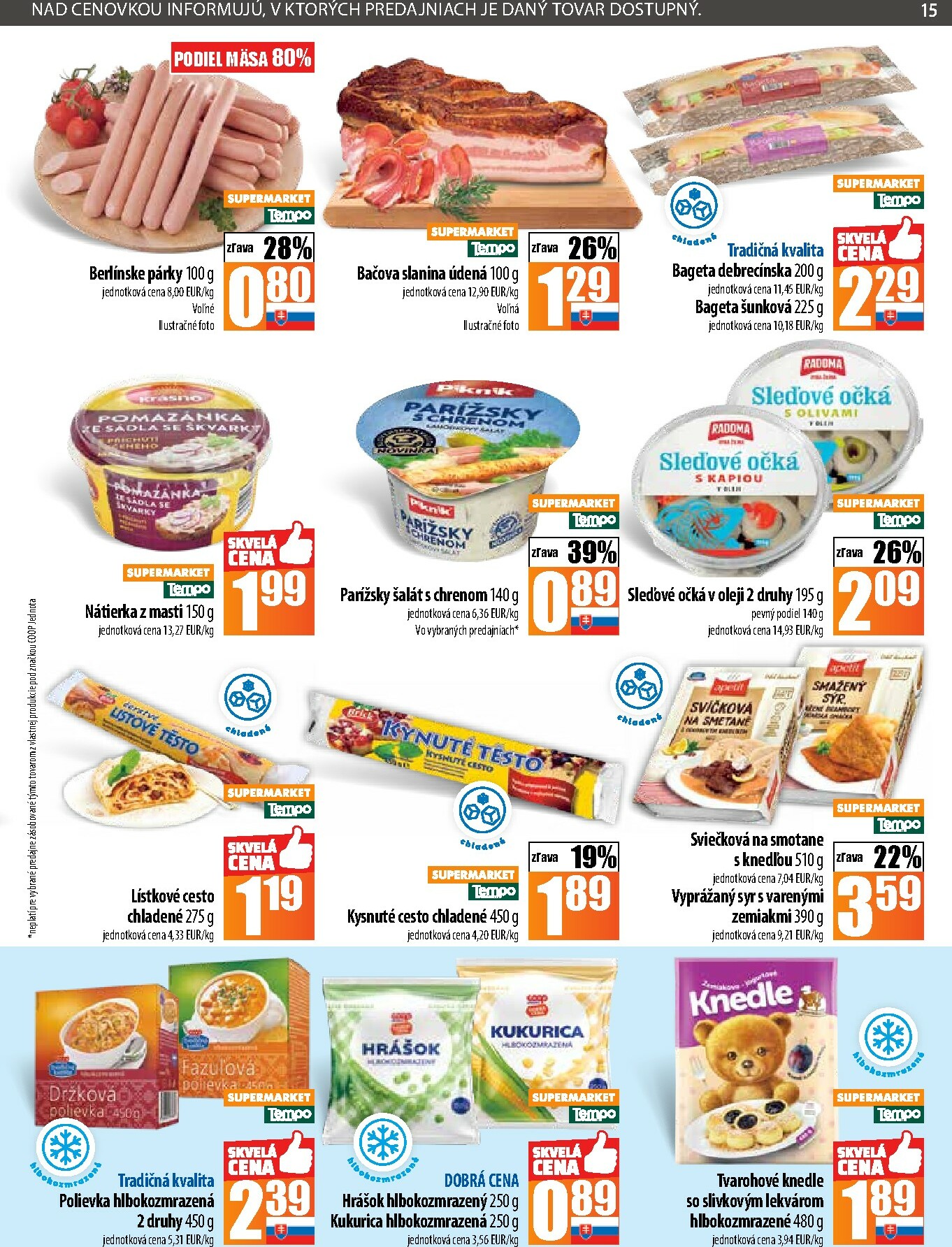 coop-jednota - Leták COOP Jednota platný od 16.10. do 22.10. - page: 15