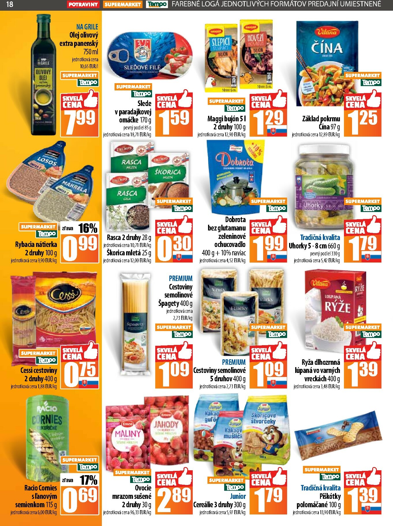 coop-jednota - Leták COOP Jednota platný od 16.10. do 22.10. - page: 18