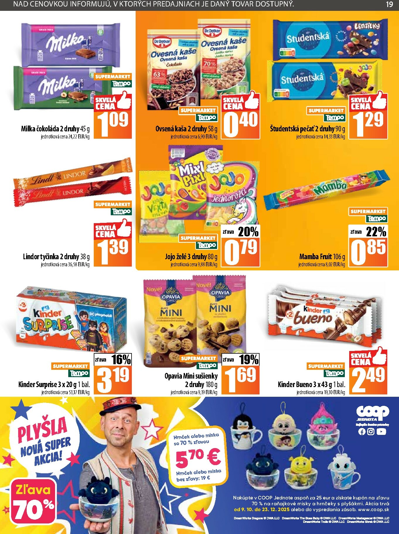 coop-jednota - Leták COOP Jednota platný od 16.10. do 22.10. - page: 19