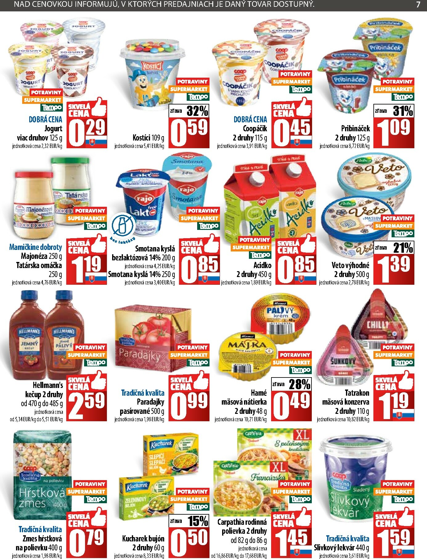 coop-jednota - Leták COOP Jednota platný od 16.10. do 22.10. - page: 7