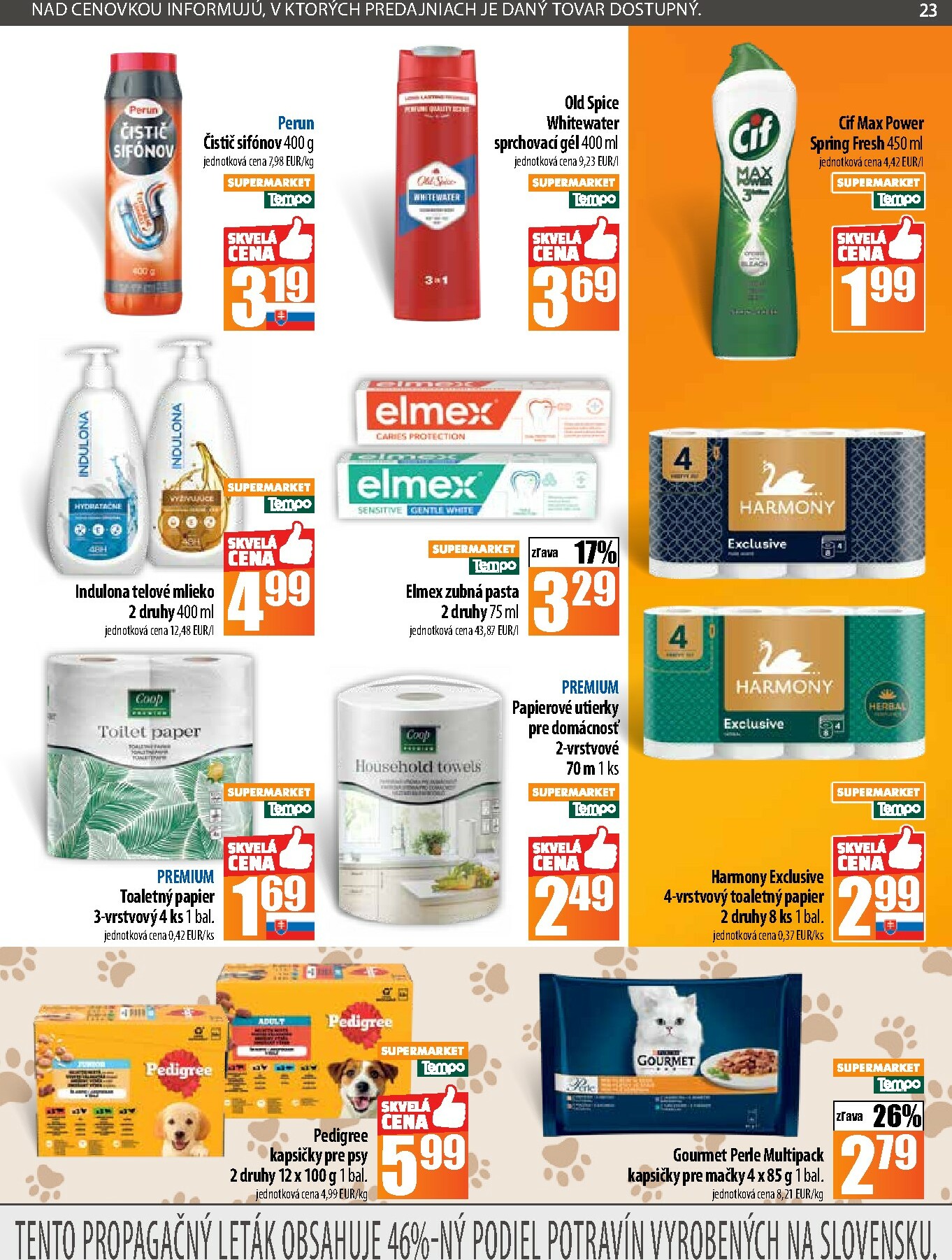 coop-jednota - Leták COOP Jednota platný od 16.10. do 22.10. - page: 23