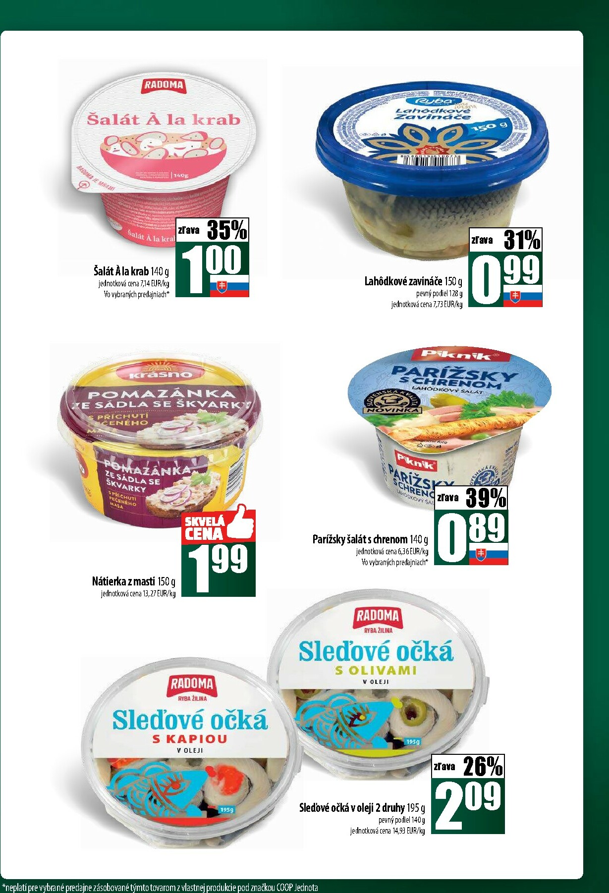 coop-jednota - Leták COOP Jednota - Tempo platný od 16.10. do 22.10. - page: 15 coop-jednota - Leták COOP Jednota - Tempo platný od 16.10. do 22.10. - page: 15
