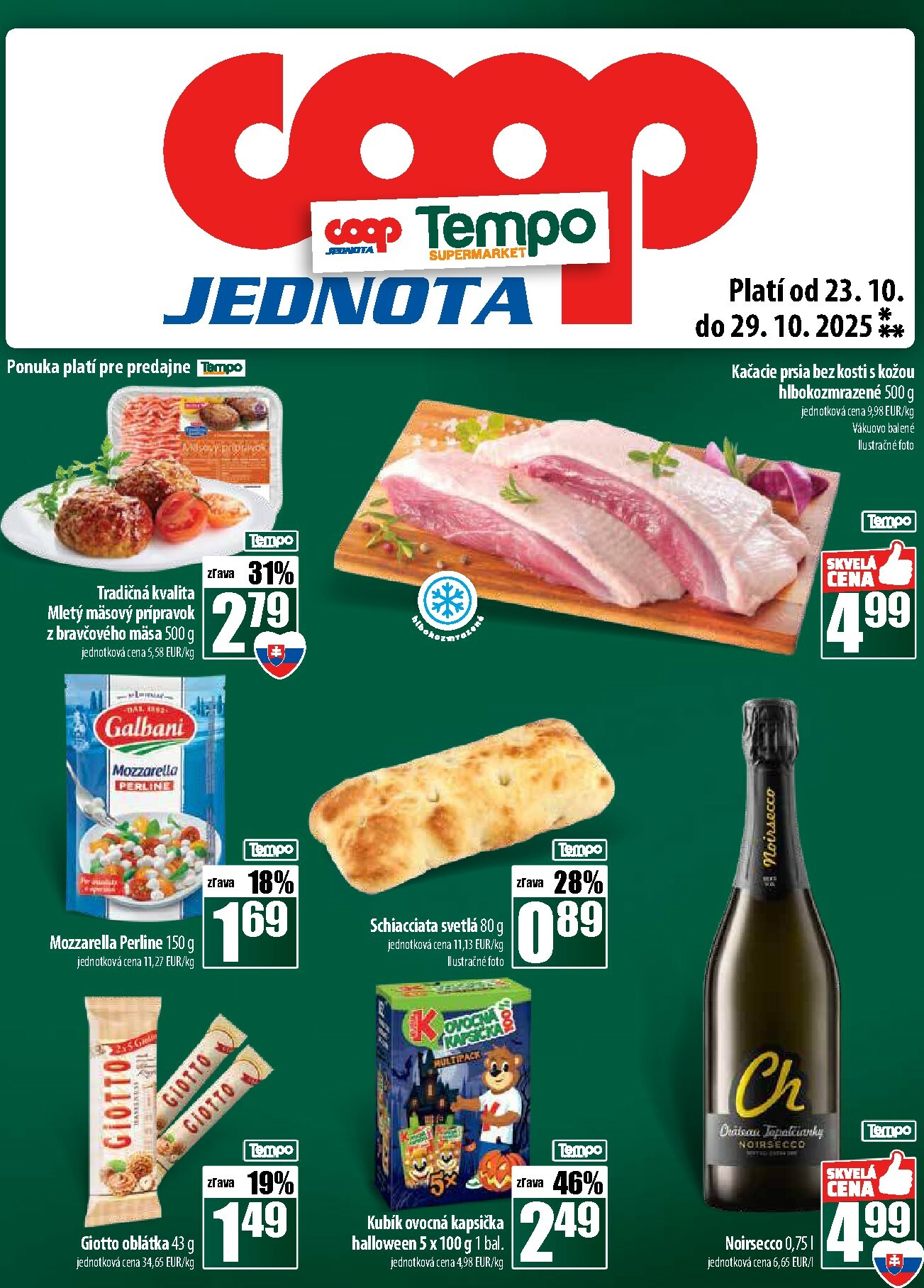 coop-jednota - Leták COOP Jednota platný od 23.10. do 29.10. - page: 25
