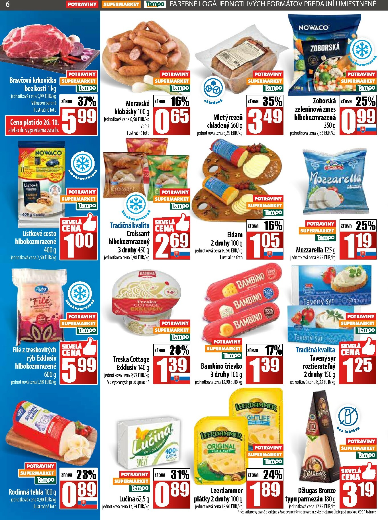 coop-jednota - Leták COOP Jednota platný od 23.10. do 29.10. - page: 6