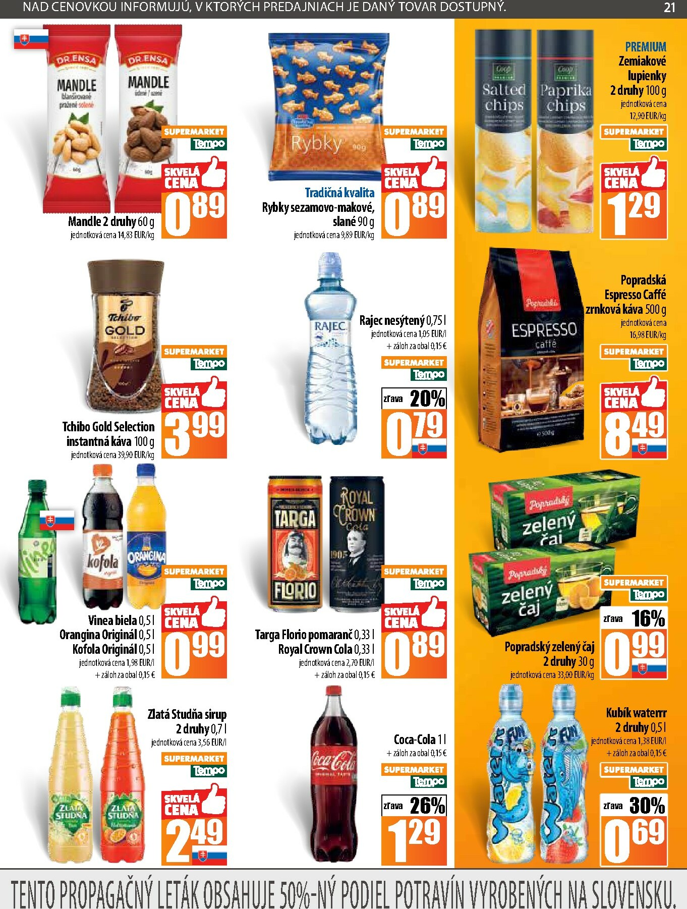 coop-jednota - Leták COOP Jednota platný od 23.10. do 29.10. - page: 21