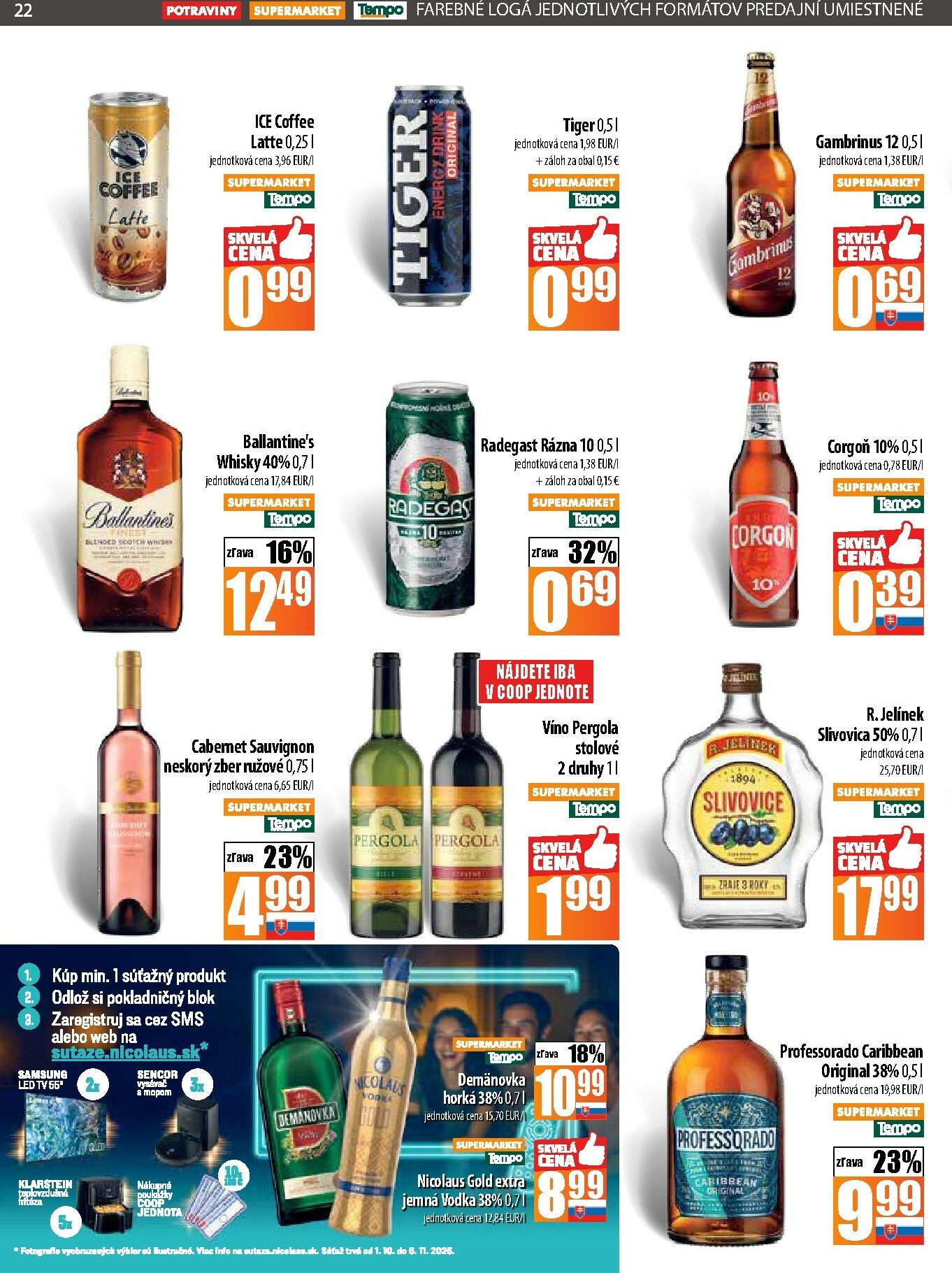 coop-jednota - Leták COOP Jednota platný od 23.10. do 29.10. - page: 22