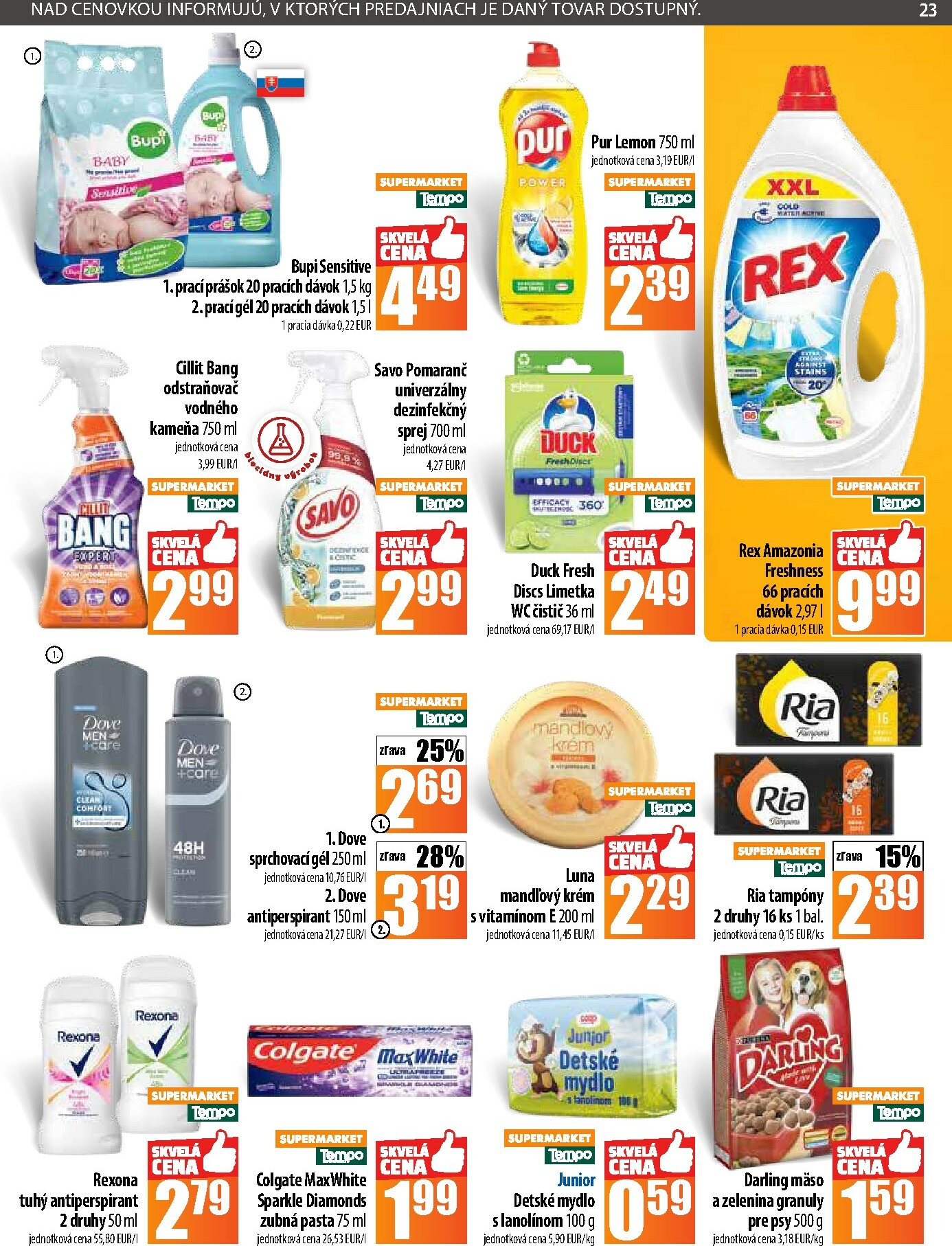 coop-jednota - Leták COOP Jednota platný od 23.10. do 29.10. - page: 23