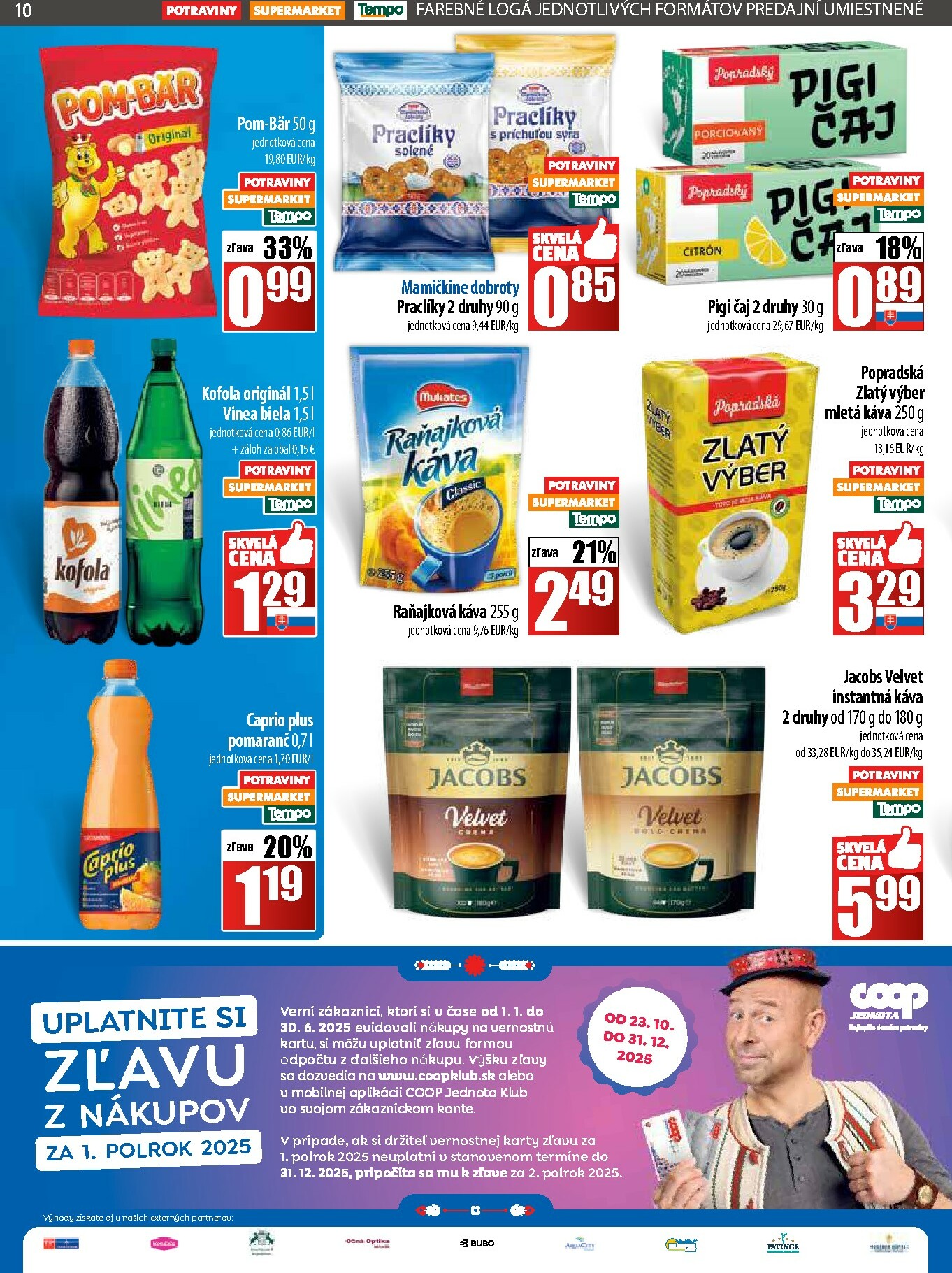 coop-jednota - Leták COOP Jednota platný od 30.10. do 05.11. - page: 10