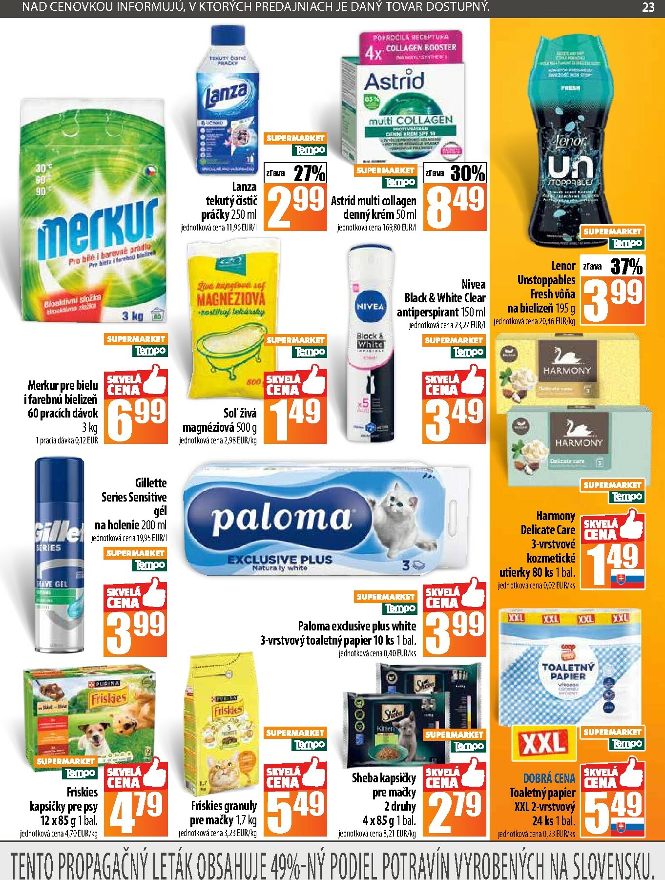 coop-jednota - Leták COOP Jednota platný od 30.10. do 05.11. - page: 23