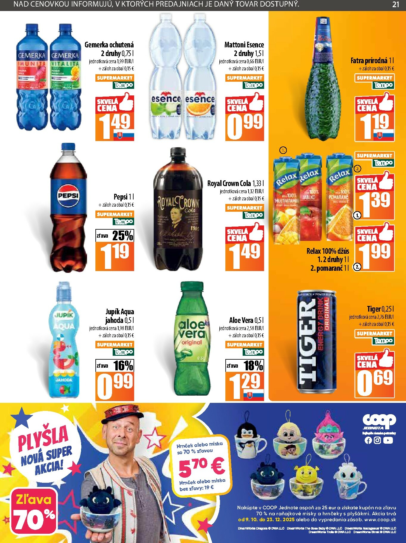 coop-jednota - Leták COOP Jednota platný od 30.10. do 05.11. - page: 21