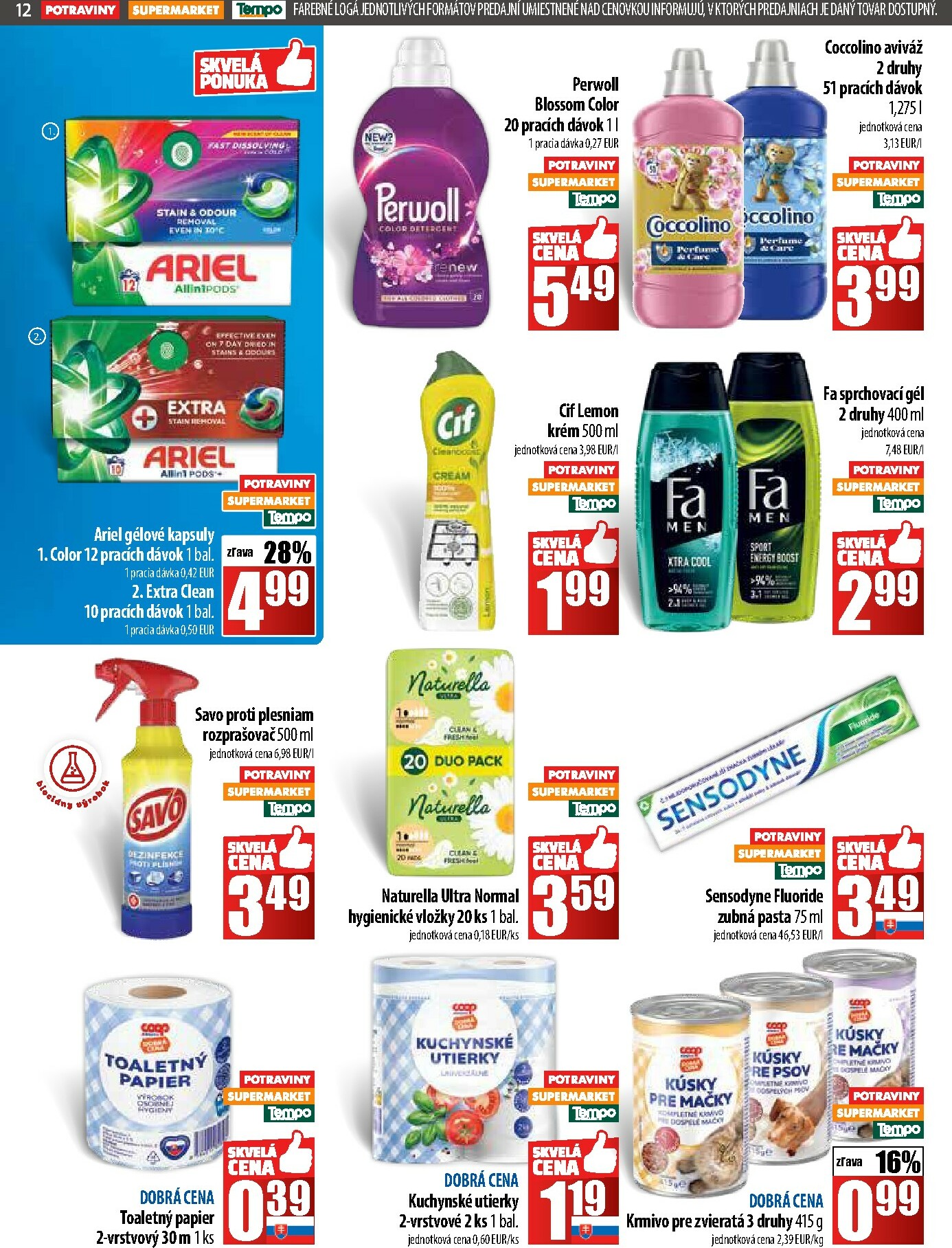 coop-jednota - Leták COOP Jednota platný od 30.10. do 05.11. - page: 12