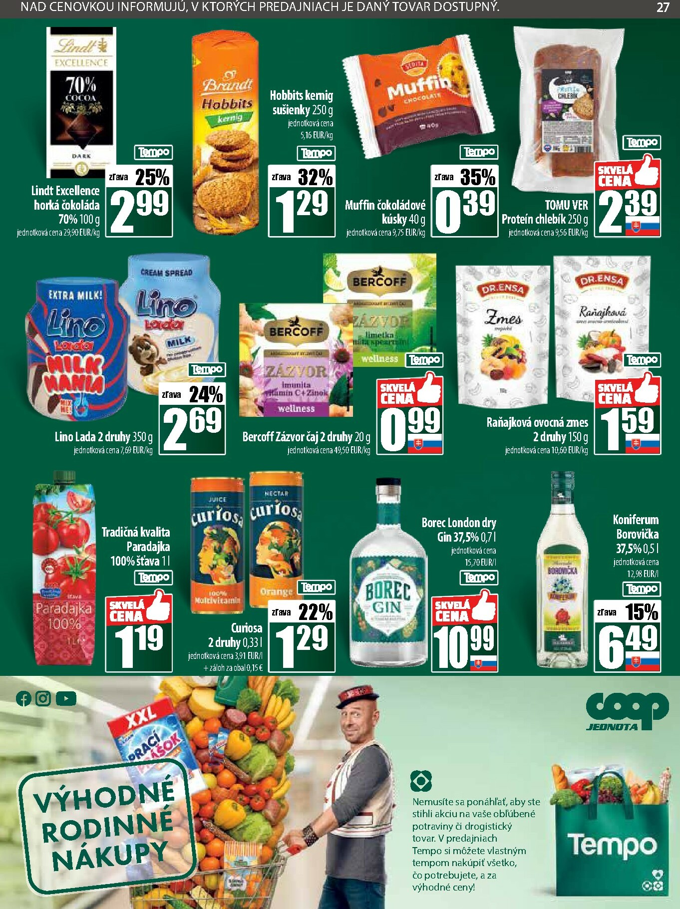 coop-jednota - Leták COOP Jednota platný od 30.10. do 05.11. - page: 27