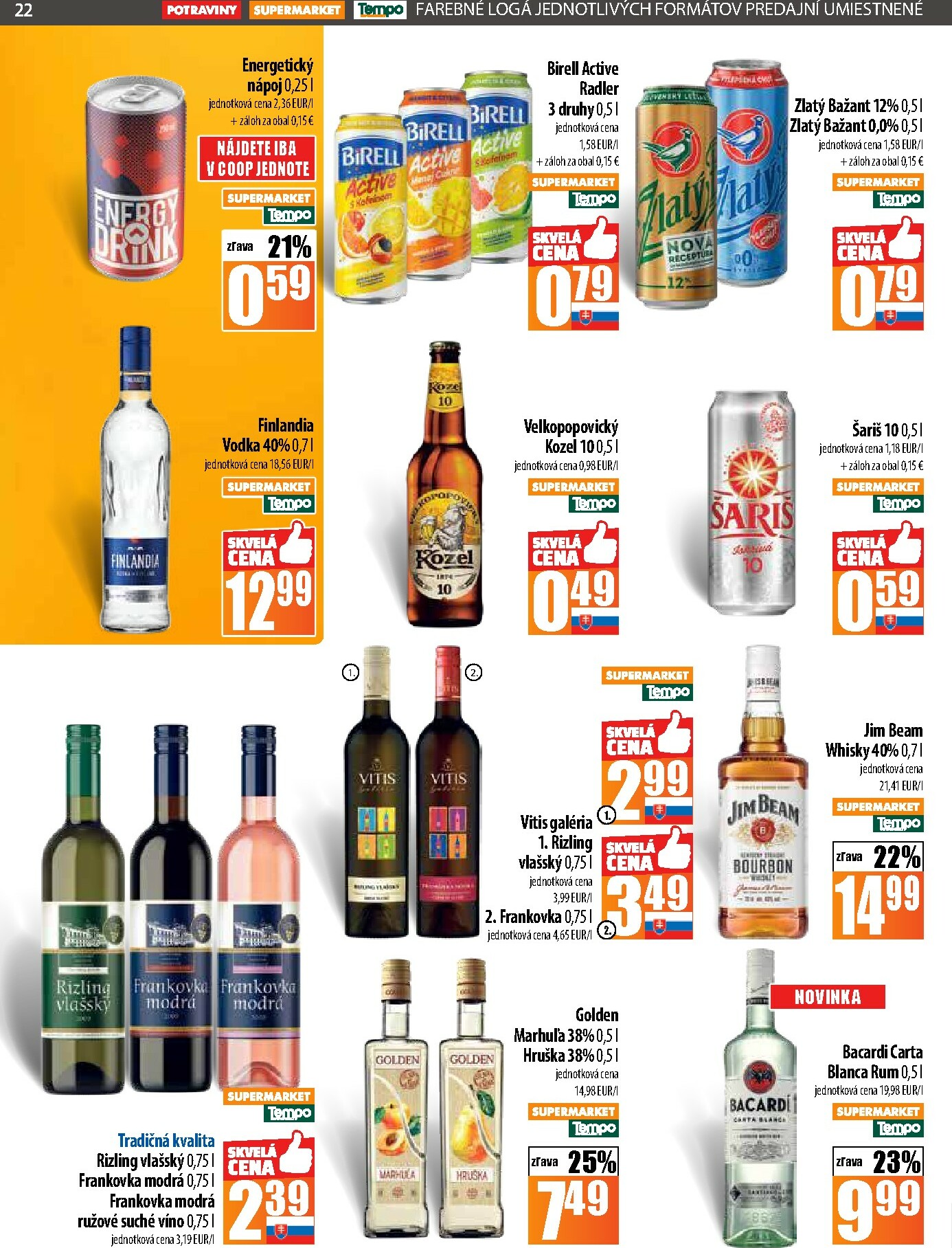 coop-jednota - Leták COOP Jednota platný od 06.11. do 12.11. - page: 22