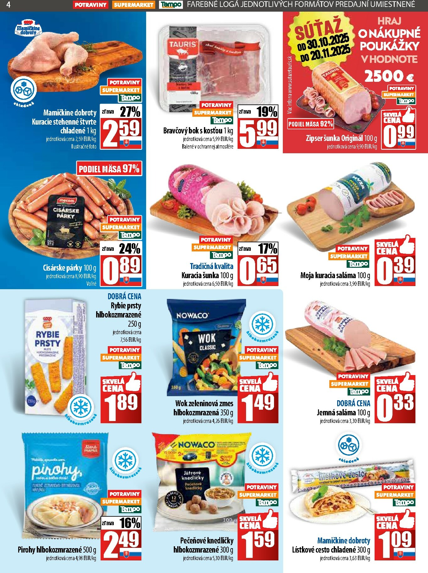 coop-jednota - Leták COOP Jednota platný od 06.11. do 12.11. - page: 4