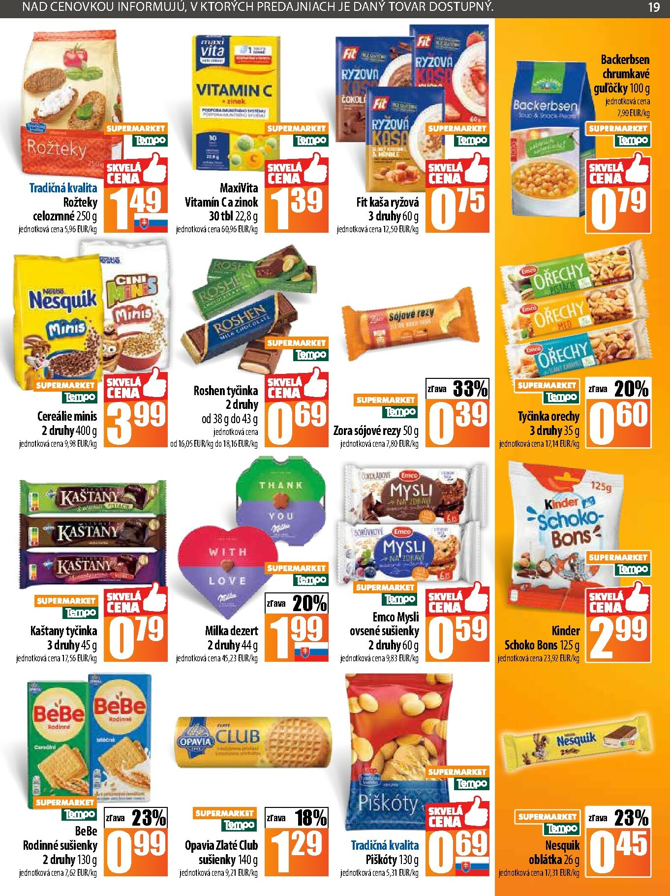 coop-jednota - Leták COOP Jednota platný od 06.11. do 12.11. - page: 19