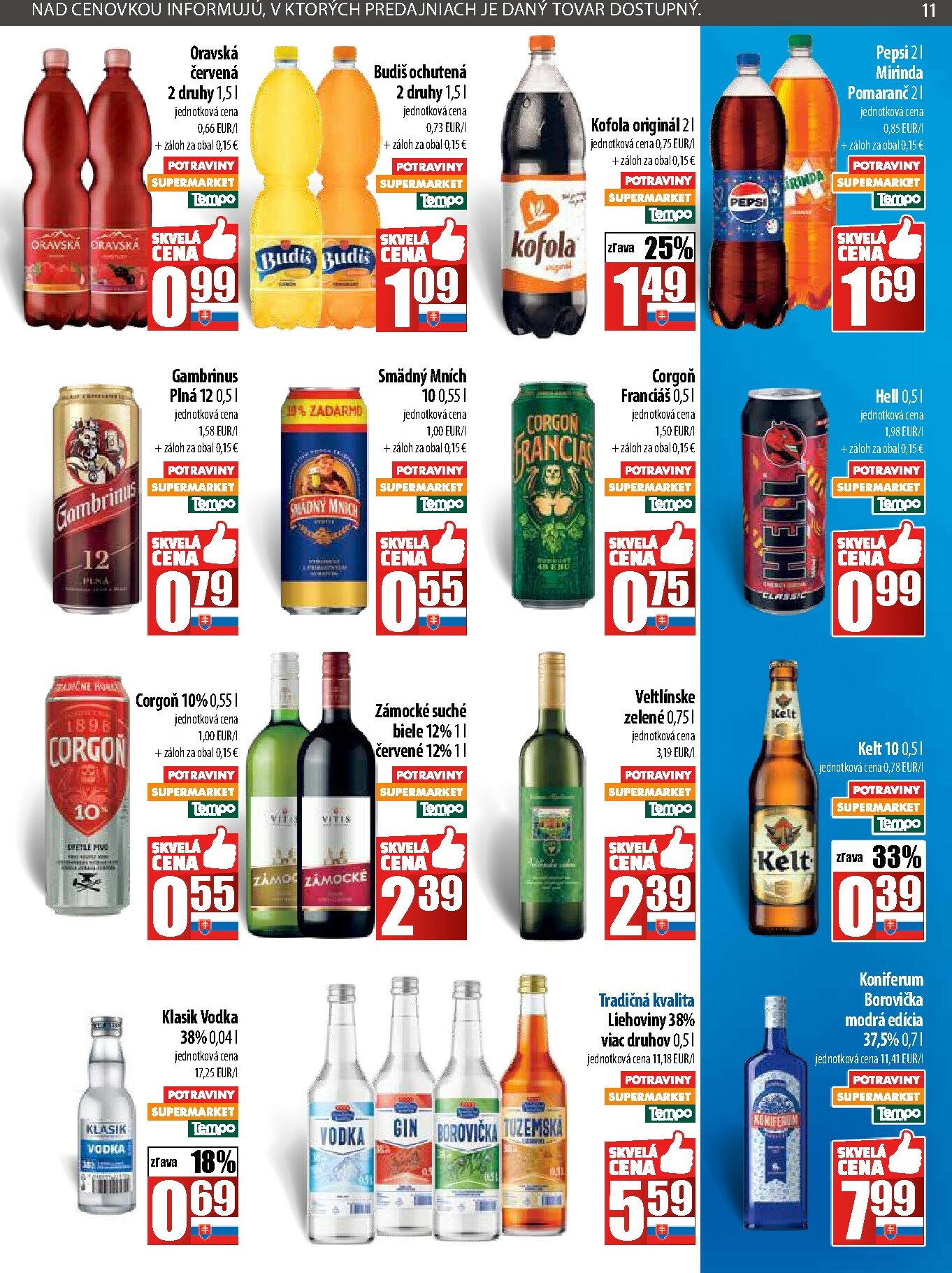 coop-jednota - Leták COOP Jednota platný od 06.11. do 12.11. - page: 11