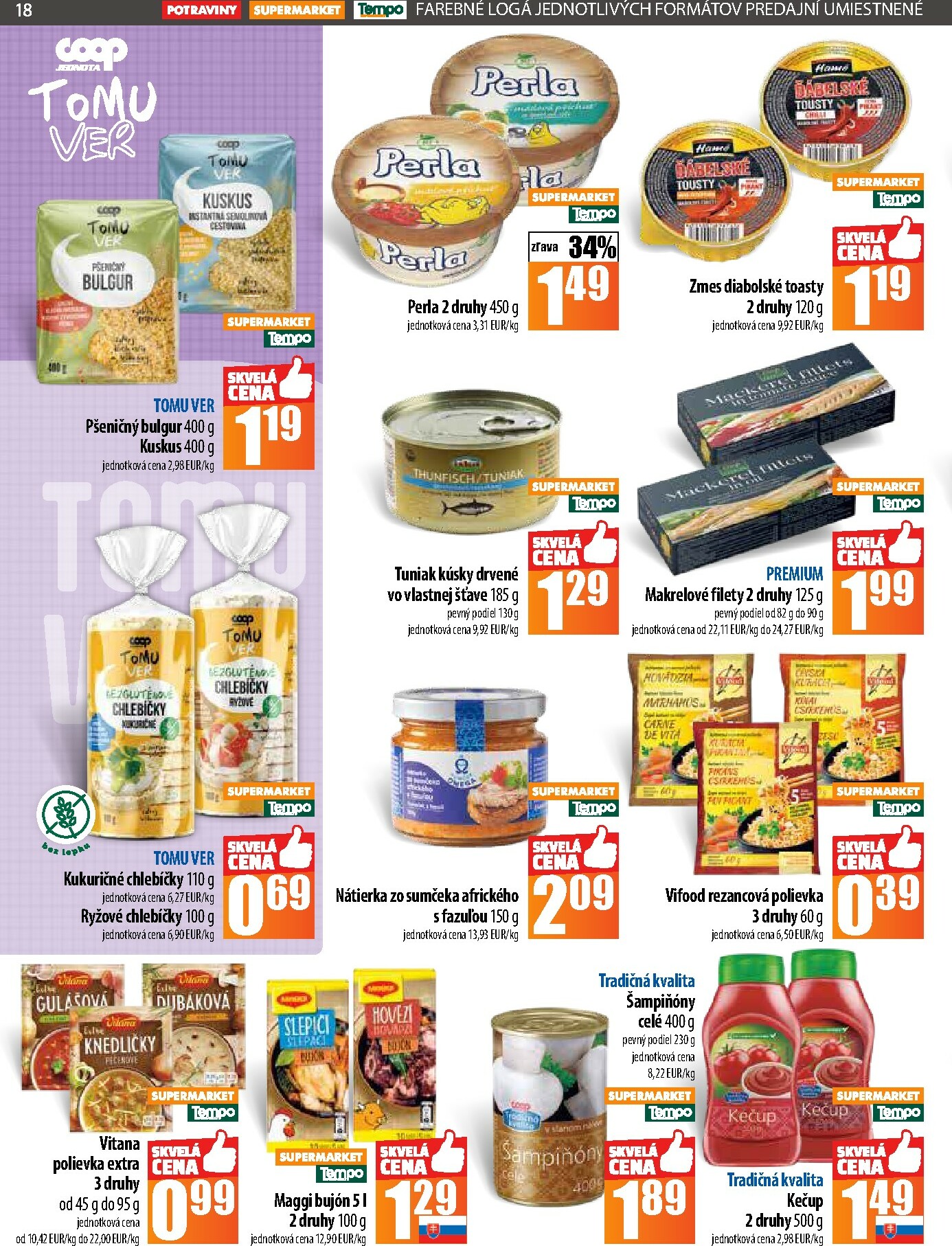 coop-jednota - Leták COOP Jednota platný od 06.11. do 12.11. - page: 18