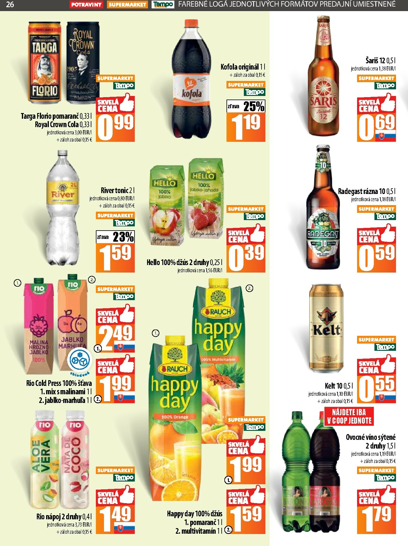 coop-jednota - Leták COOP Jednota platný od 13.11. do 19.11. - page: 26