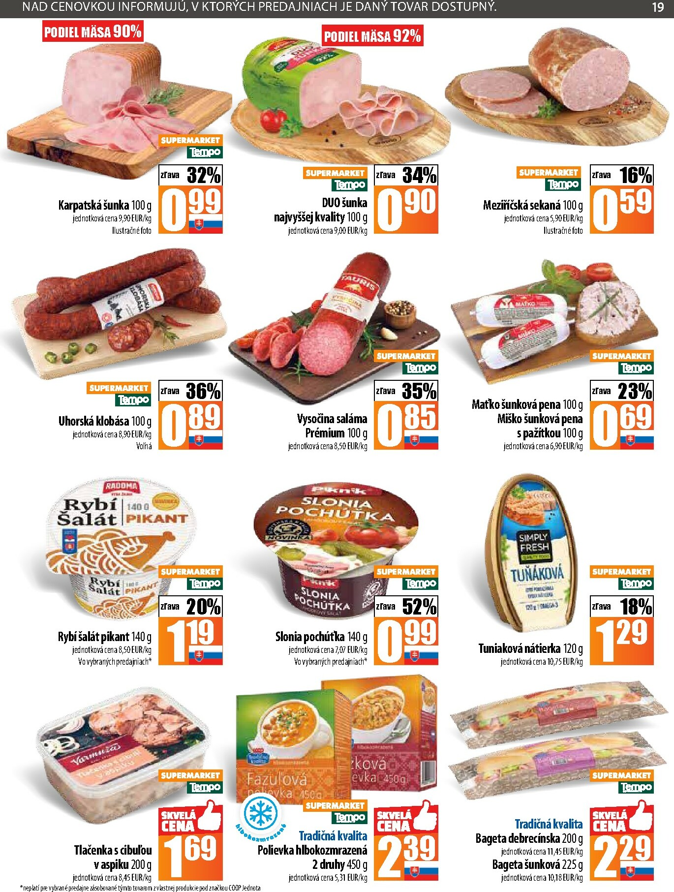 coop-jednota - Leták COOP Jednota platný od 13.11. do 19.11. - page: 19