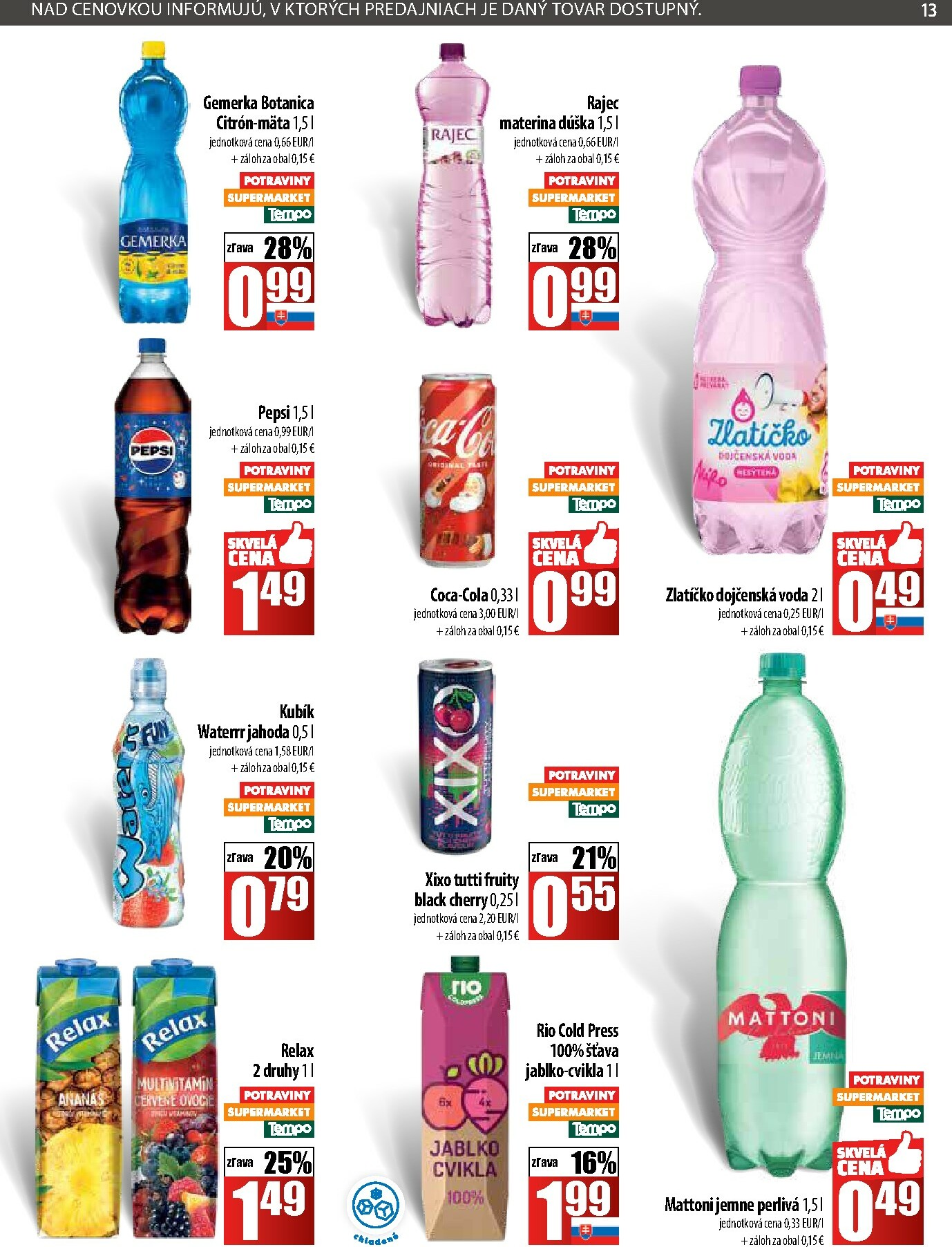 coop-jednota - Leták COOP Jednota platný od 13.11. do 19.11. - page: 13