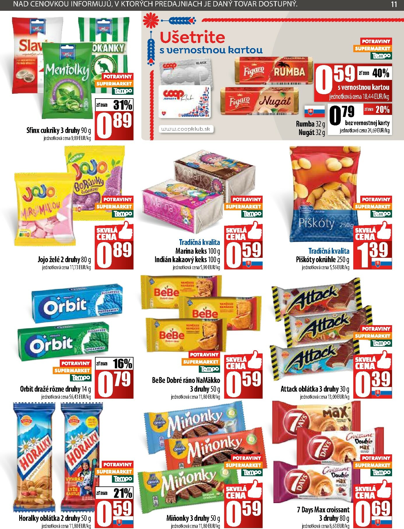 coop-jednota - Leták COOP Jednota platný od 13.11. do 19.11. - page: 11