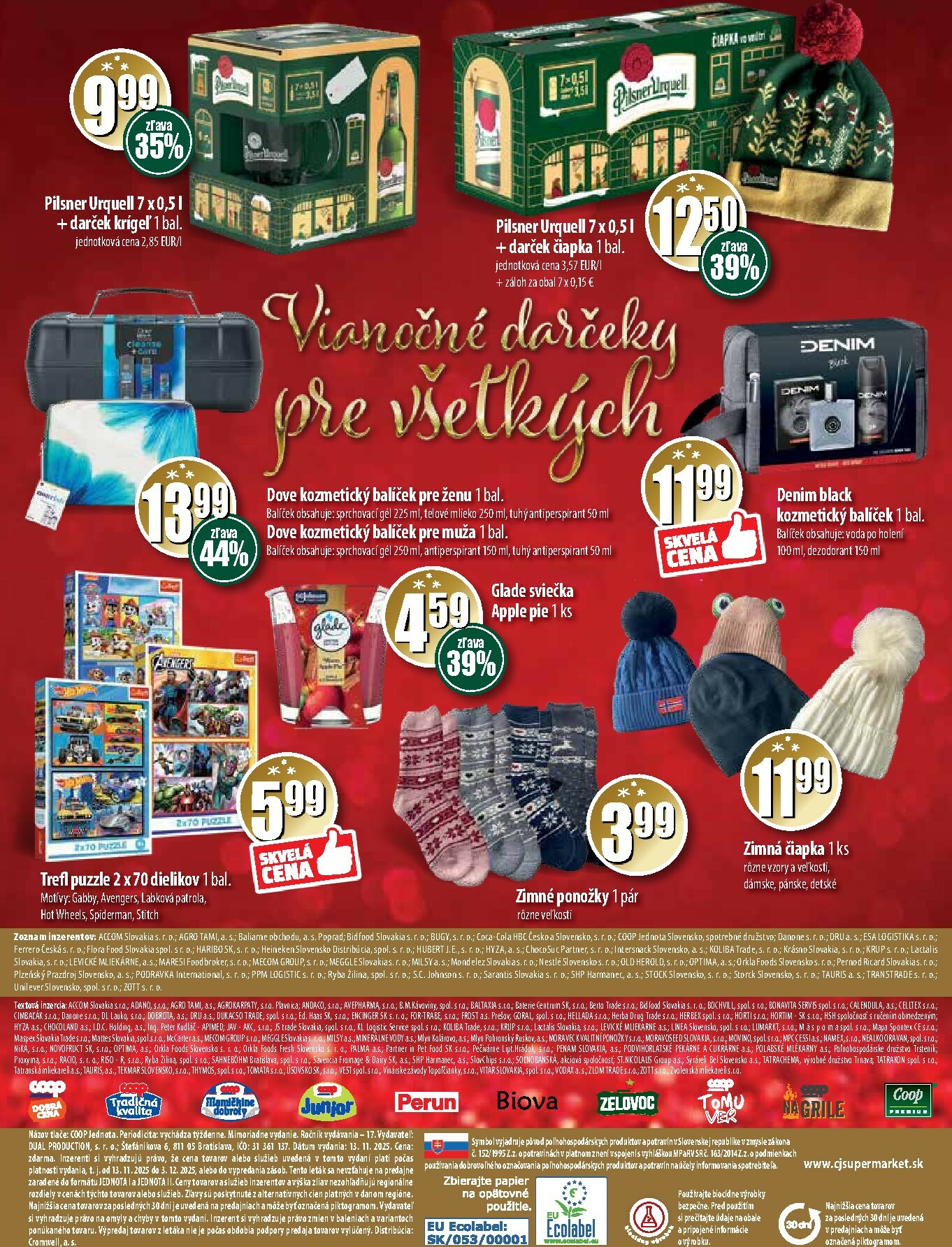 coop-jednota - Leták COOP Jednota - Vianoce platný od 13.11. do 03.12. - page: 6