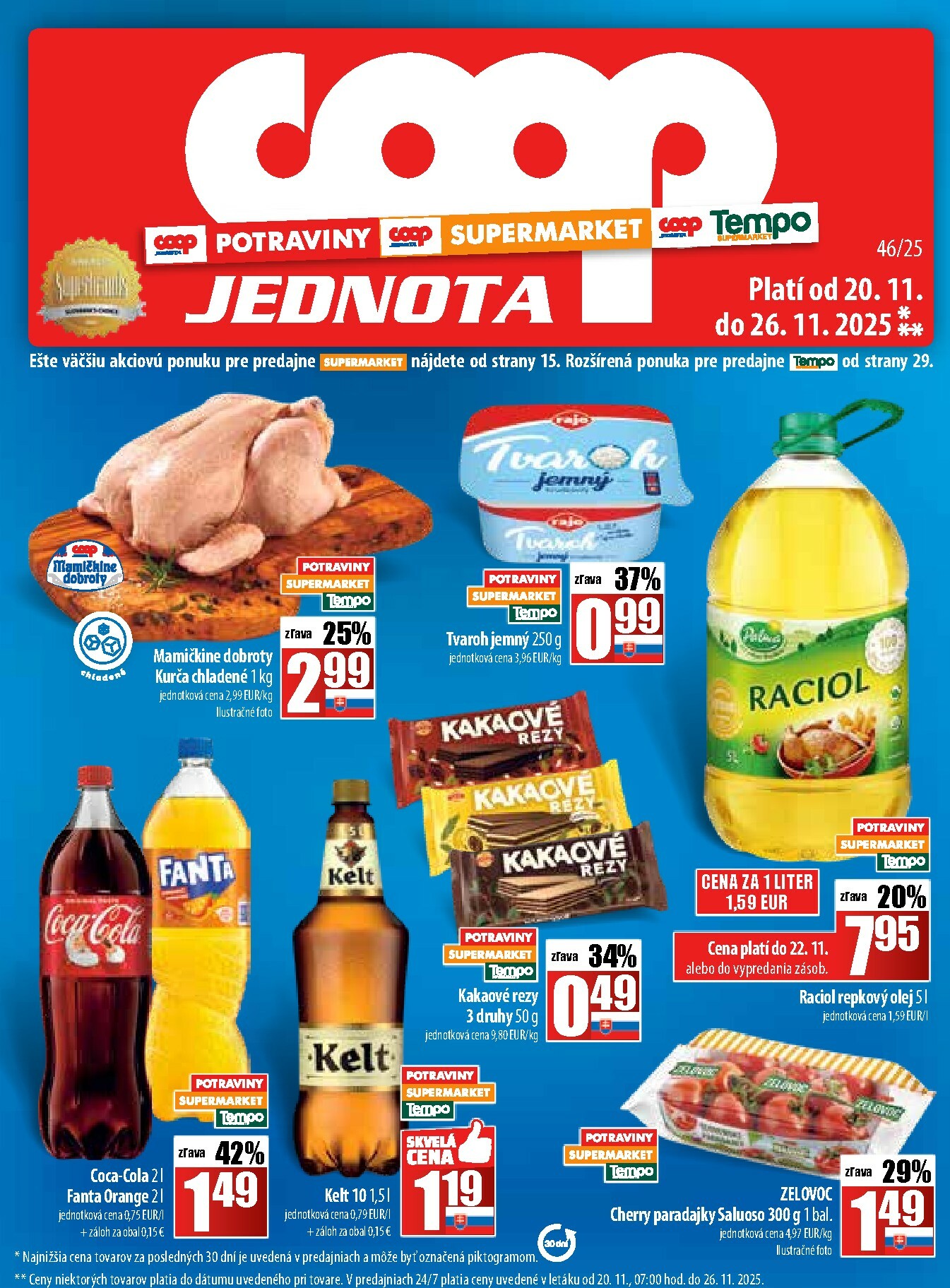 coop-jednota - Leták COOP Jednota platný od 20.11. do 26.11.