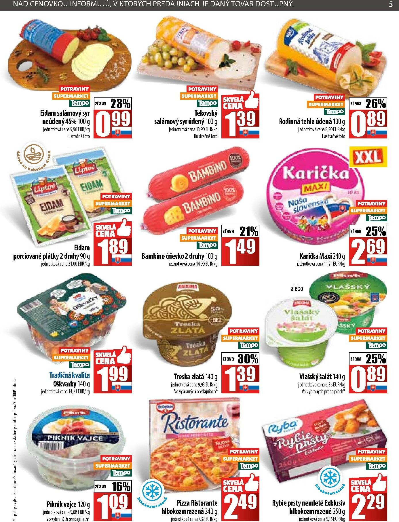 coop-jednota - Leták COOP Jednota platný od 20.11. do 26.11. - page: 5