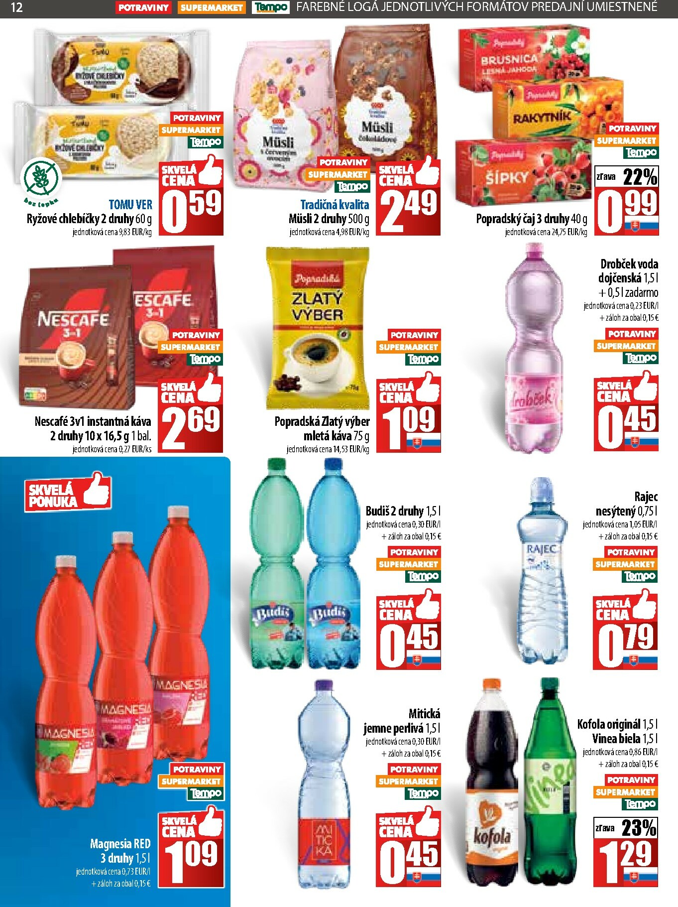 coop-jednota - Leták COOP Jednota platný od 20.11. do 26.11. - page: 12