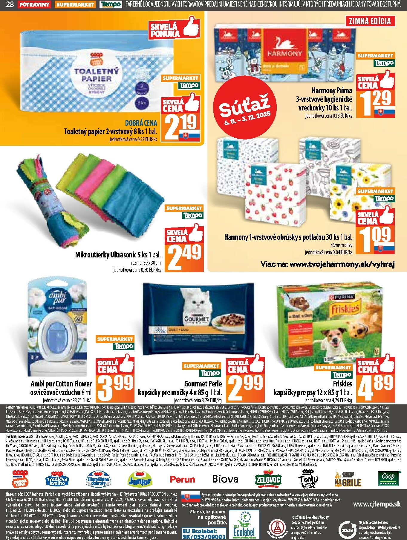 coop-jednota - Leták COOP Jednota platný od 20.11. do 26.11. - page: 28