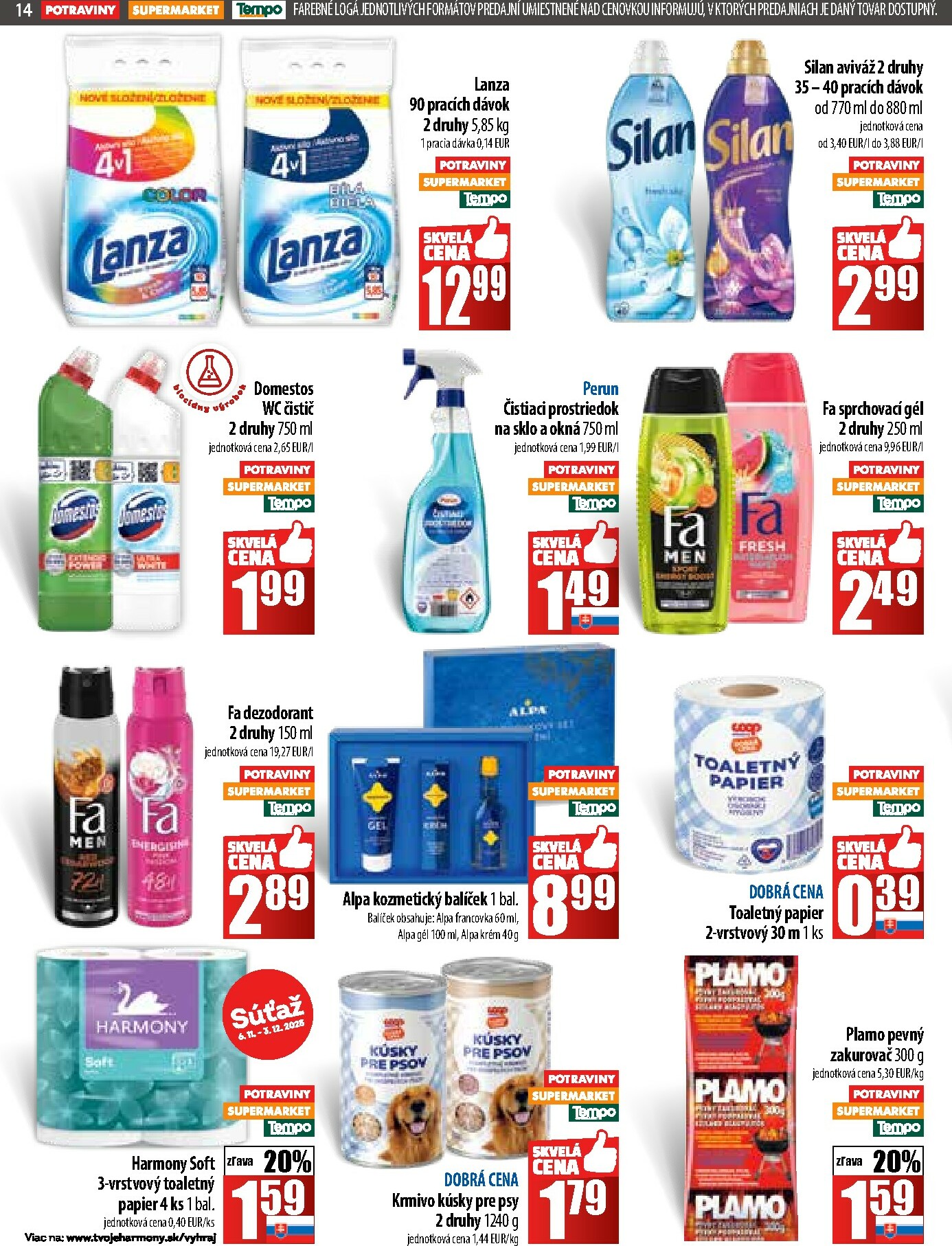 coop-jednota - Leták COOP Jednota platný od 20.11. do 26.11. - page: 14