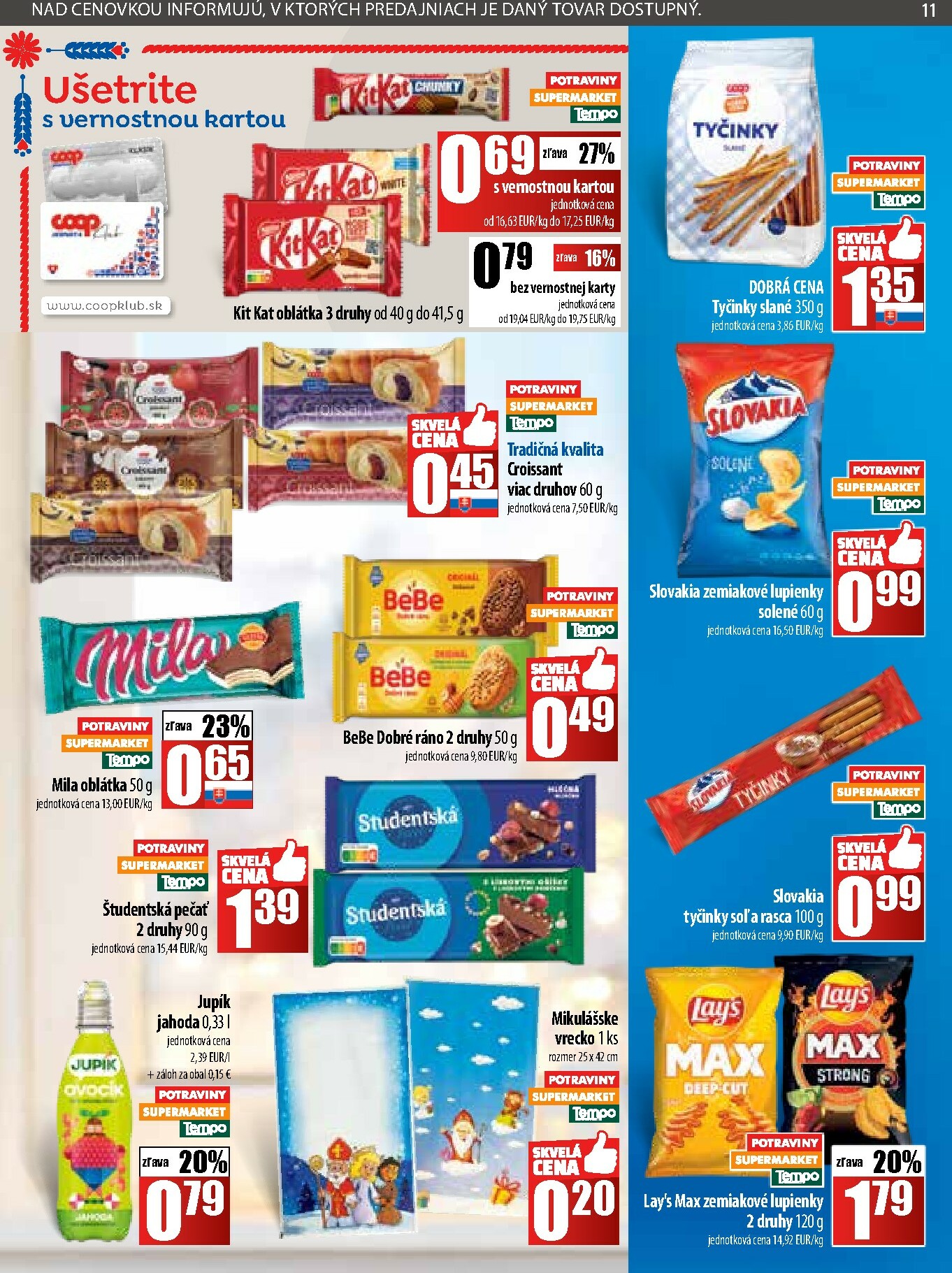 coop-jednota - Leták COOP Jednota platný od 20.11. do 26.11. - page: 11