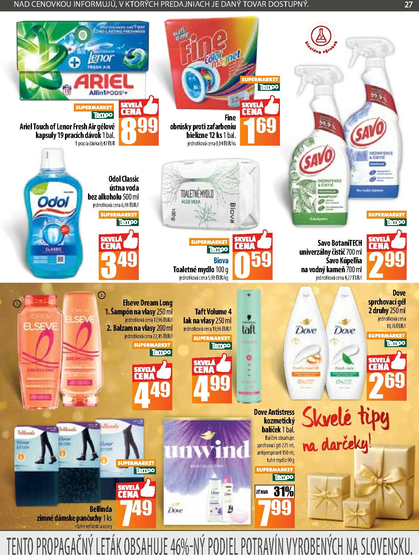 coop-jednota - Leták COOP Jednota platný od 20.11. do 26.11. - page: 27