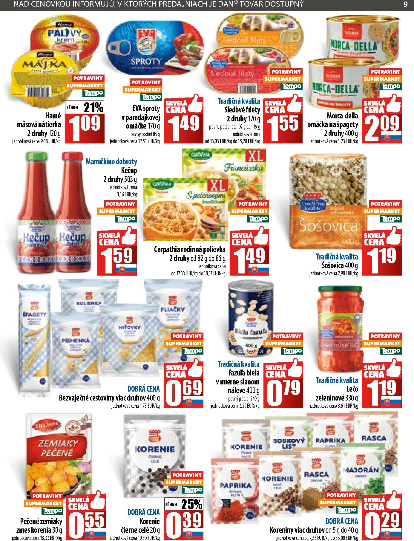 coop-jednota - Leták COOP Jednota platný od 20.11. do 26.11. - page: 9