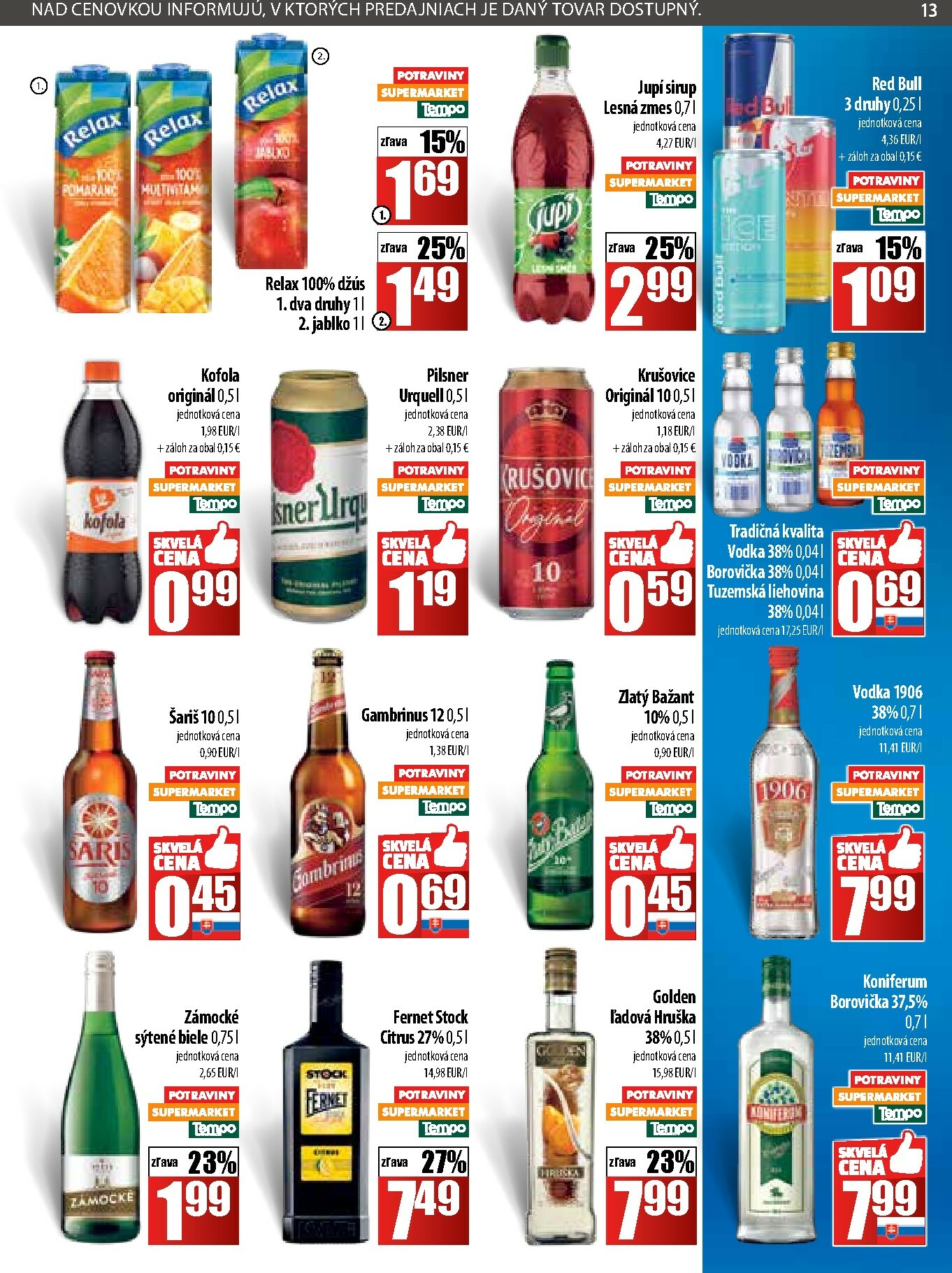 coop-jednota - Leták COOP Jednota platný od 20.11. do 26.11. - page: 13