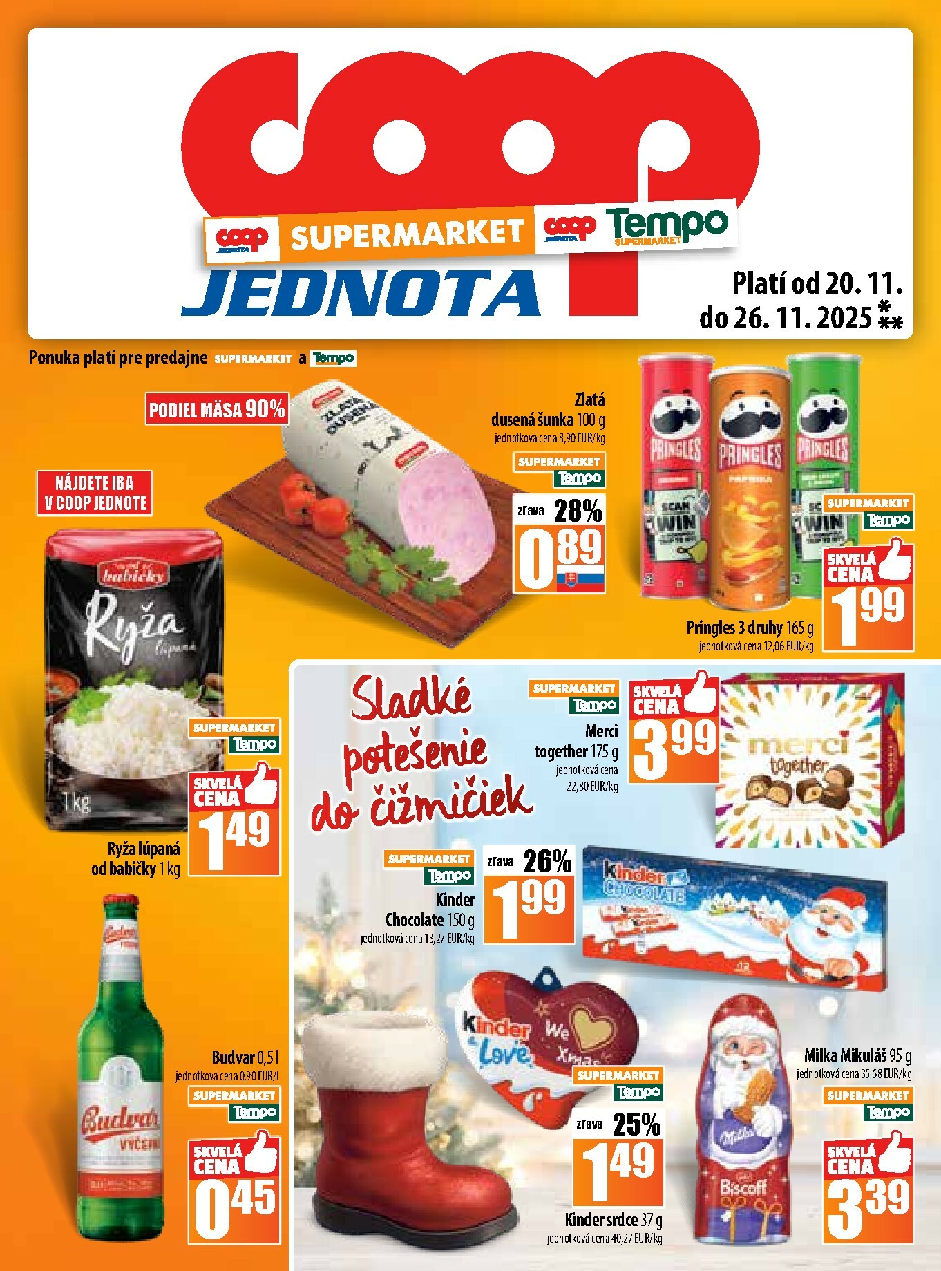 coop-jednota - Leták COOP Jednota platný od 20.11. do 26.11. - page: 15