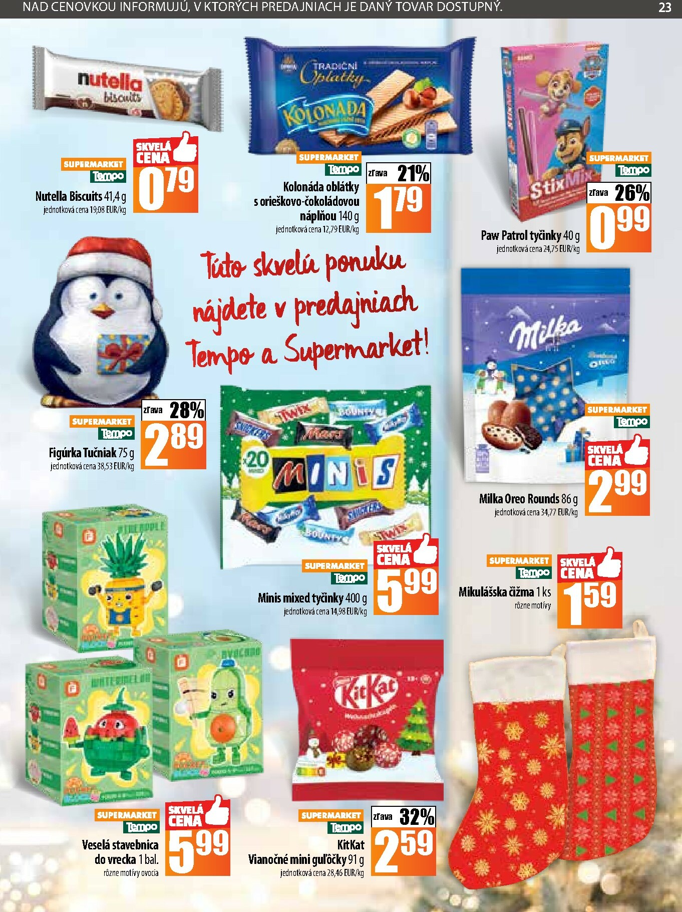 coop-jednota - Leták COOP Jednota platný od 20.11. do 26.11. - page: 23