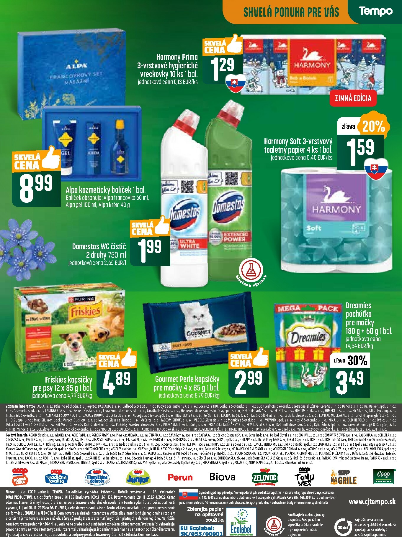 coop-jednota - Leták COOP Jednota - Tempo platný od 20.11. do 26.11. - page: 23