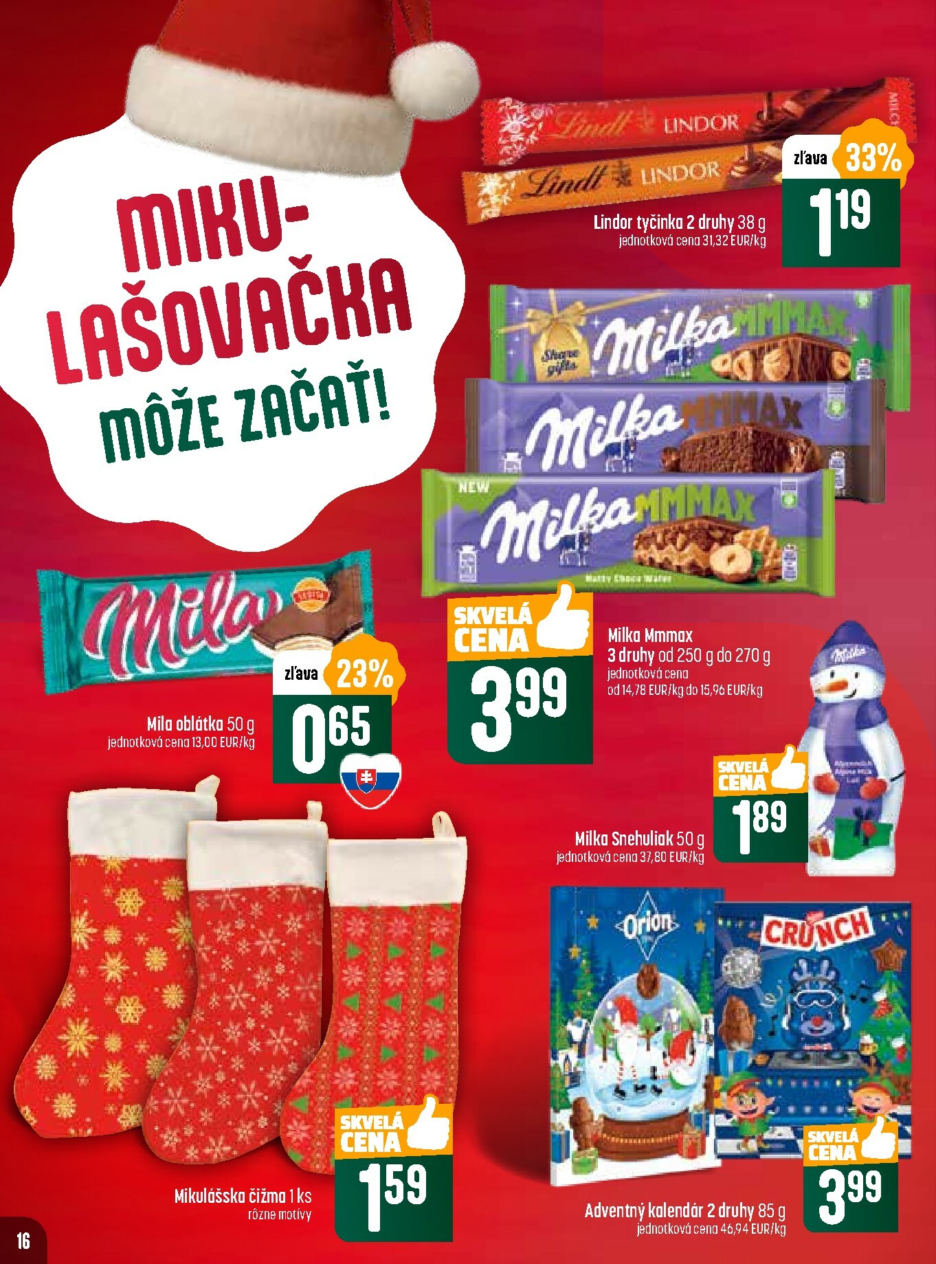 coop-jednota - Leták COOP Jednota - Tempo platný od 20.11. do 26.11. - page: 16