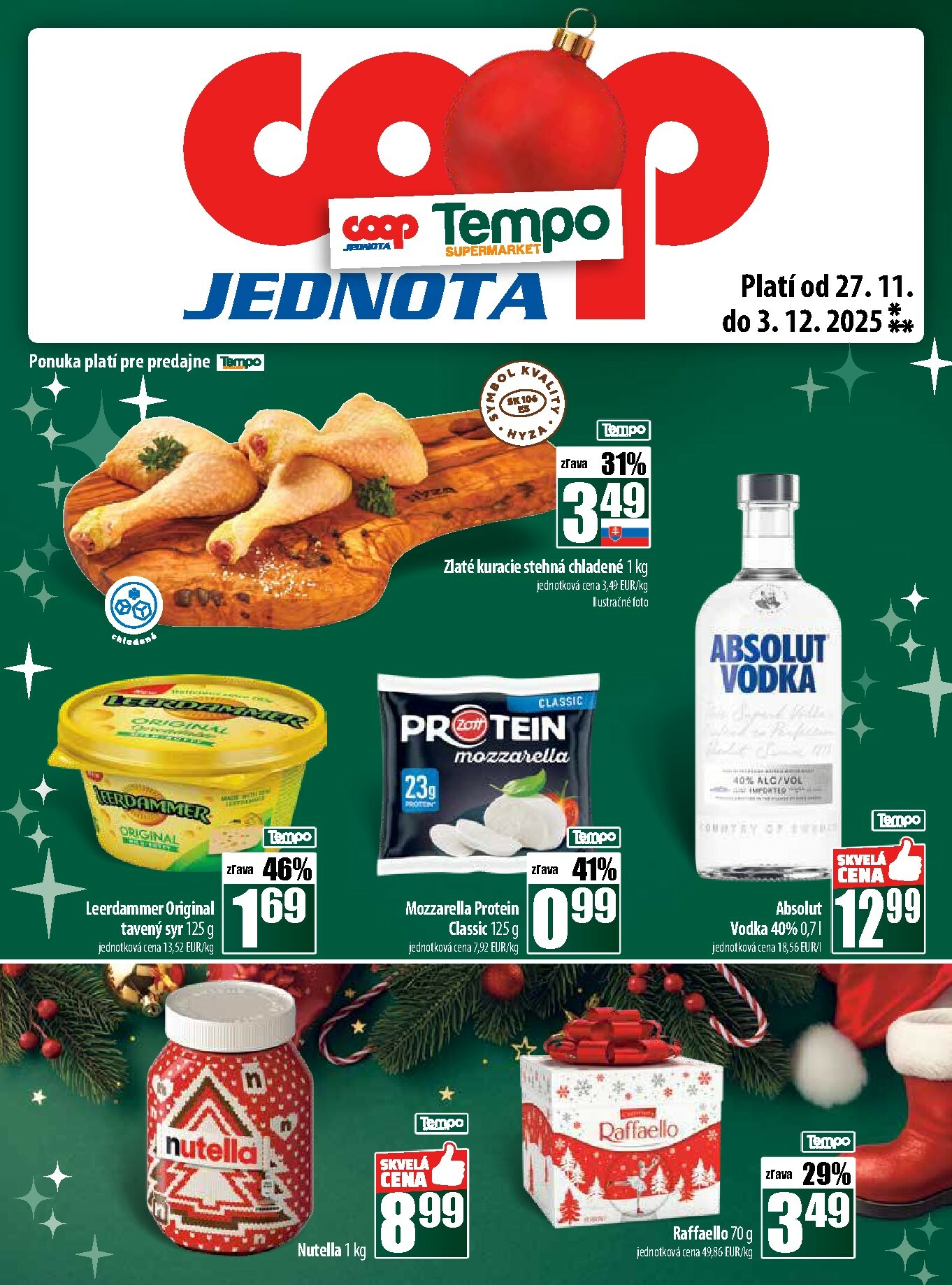 coop-jednota - Leták COOP Jednota platný od 27.11. do 03.12. - page: 29
