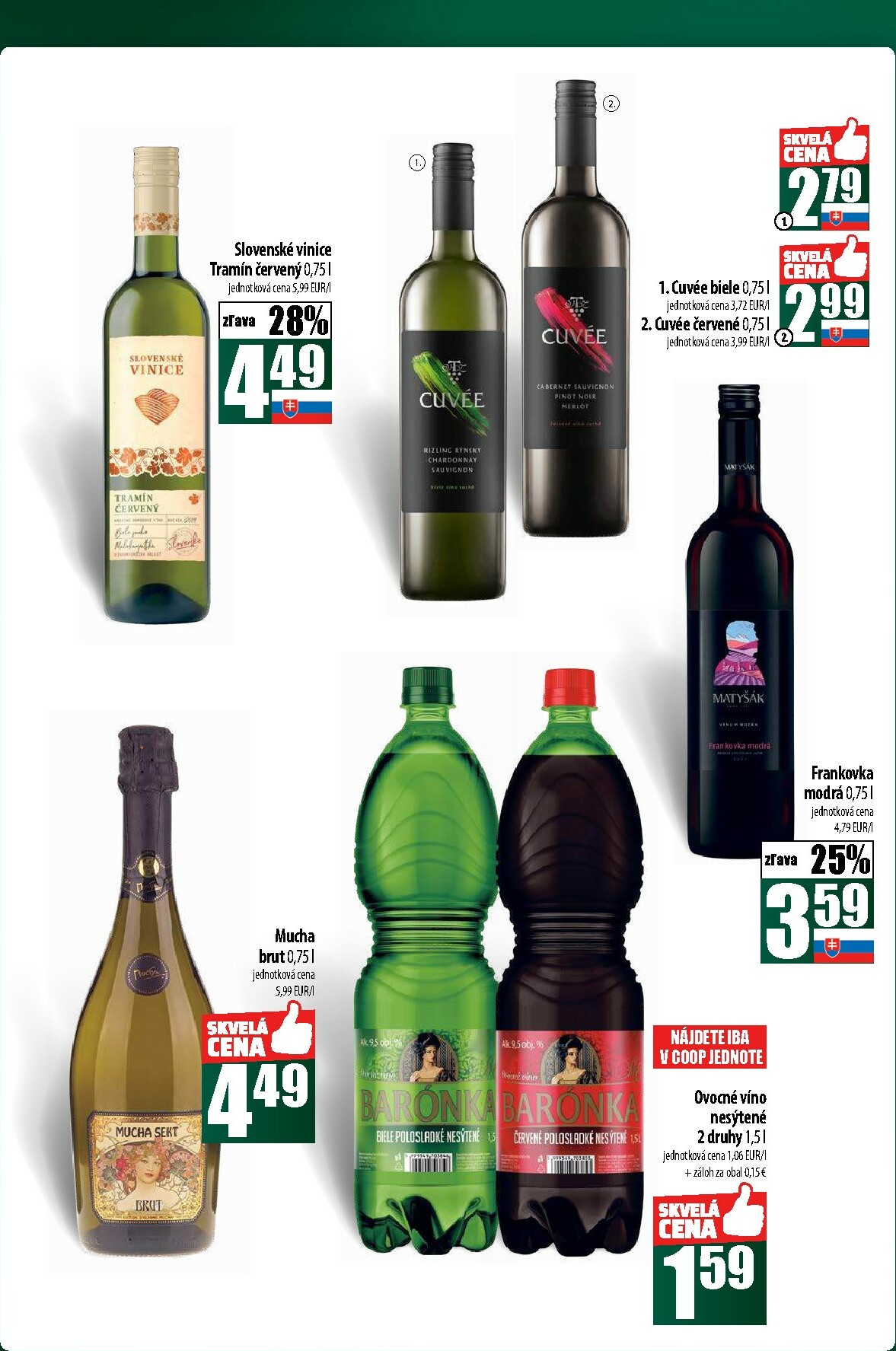 coop-jednota - Leták COOP Jednota - Tempo platný od 27.11. do 03.12. - page: 58